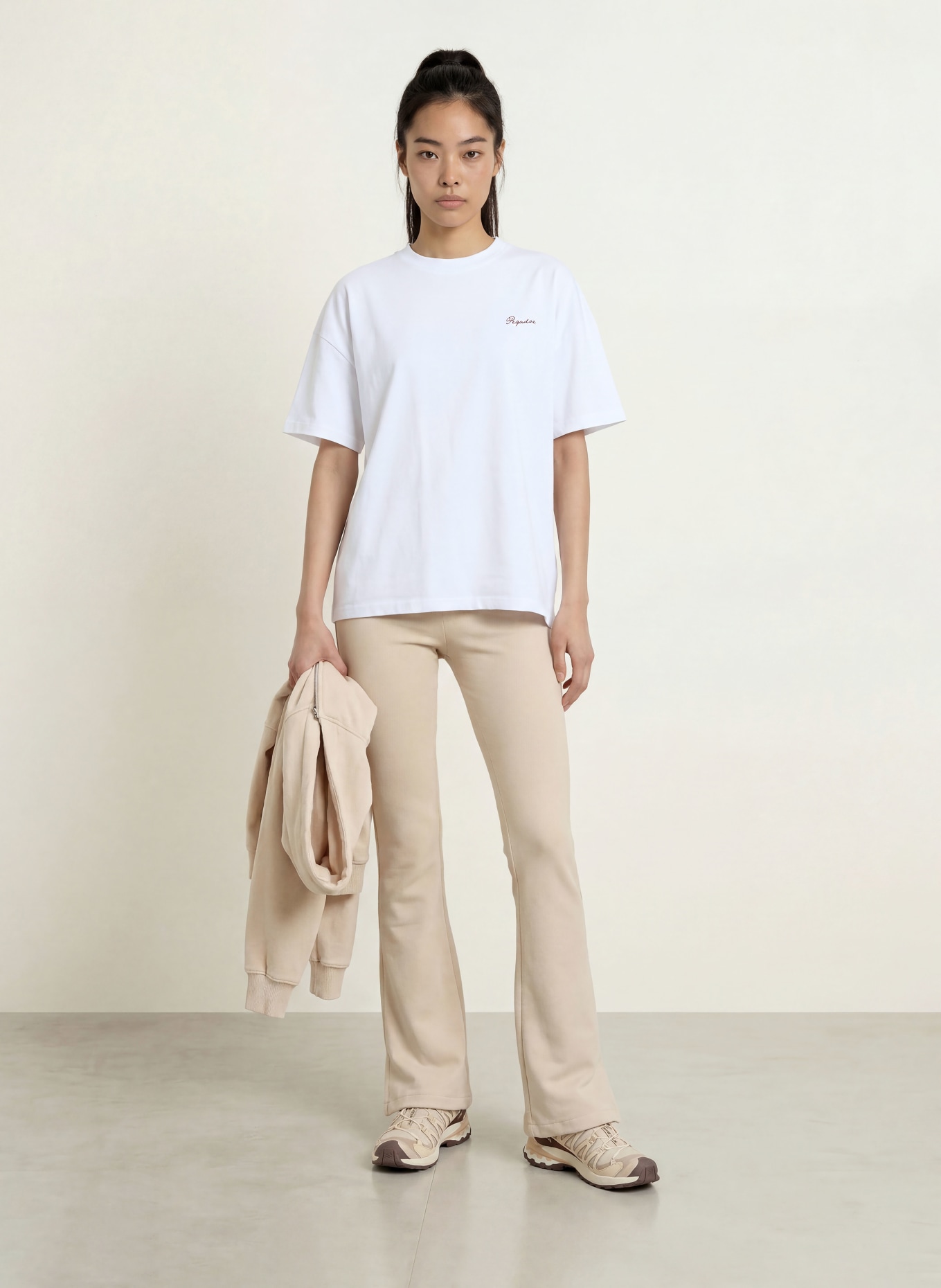 PEGADOR Oversized-Shirt LEFKARA: WEISS