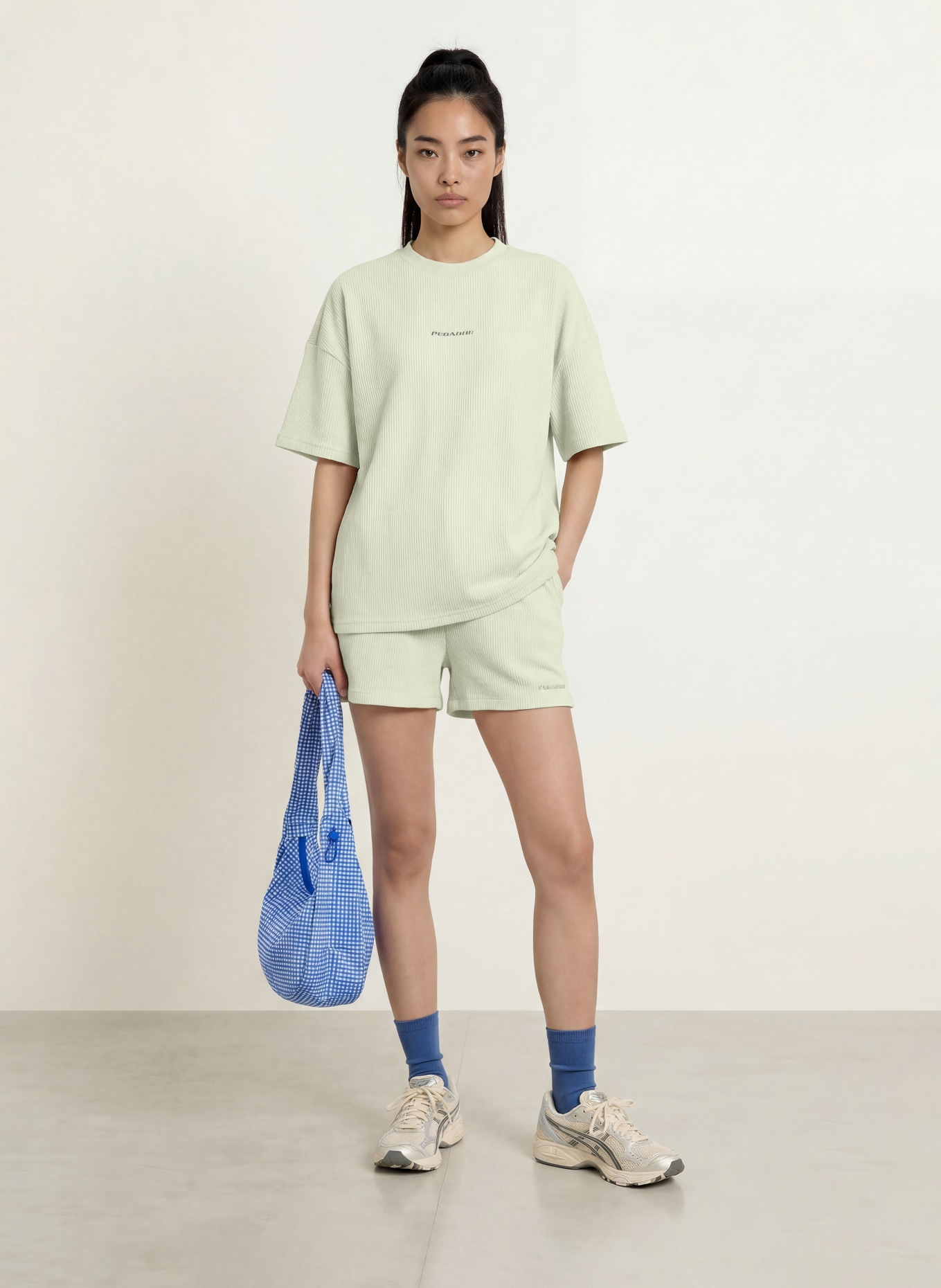 PEGADOR Oversized-Shirt LINARES: HELLGRÜN