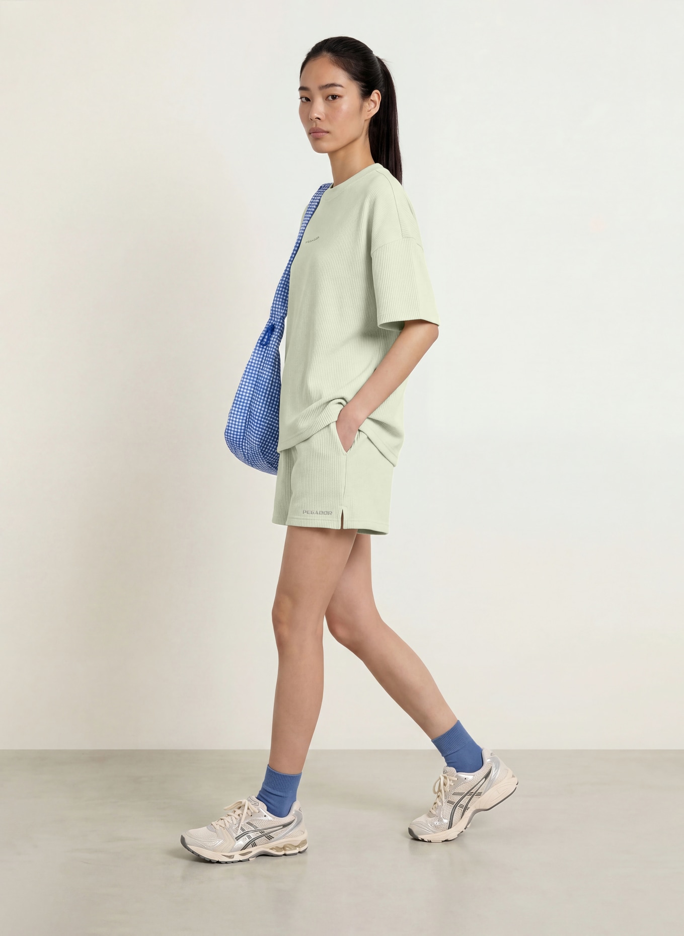 PEGADOR Oversized-Shirt LINARES: HELLGRÜN