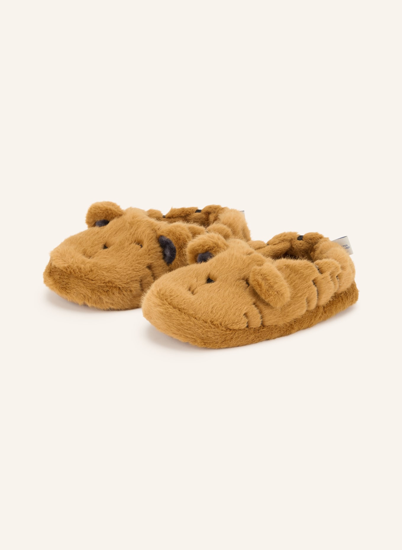 LIEWOOD Pantoffels AVIAJA TIGER: CAMEL / ZWART