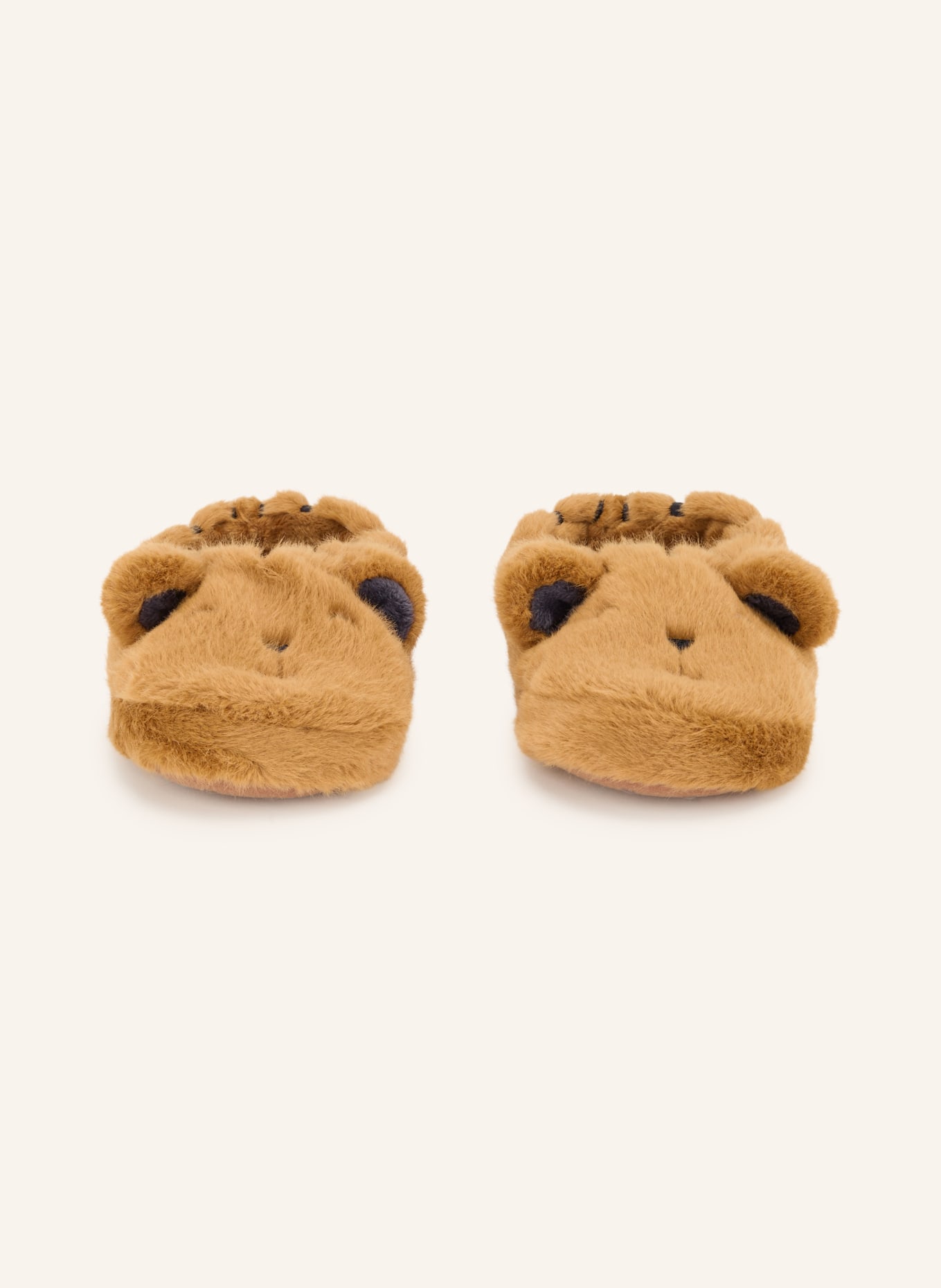 LIEWOOD Pantoffels AVIAJA TIGER: CAMEL / ZWART