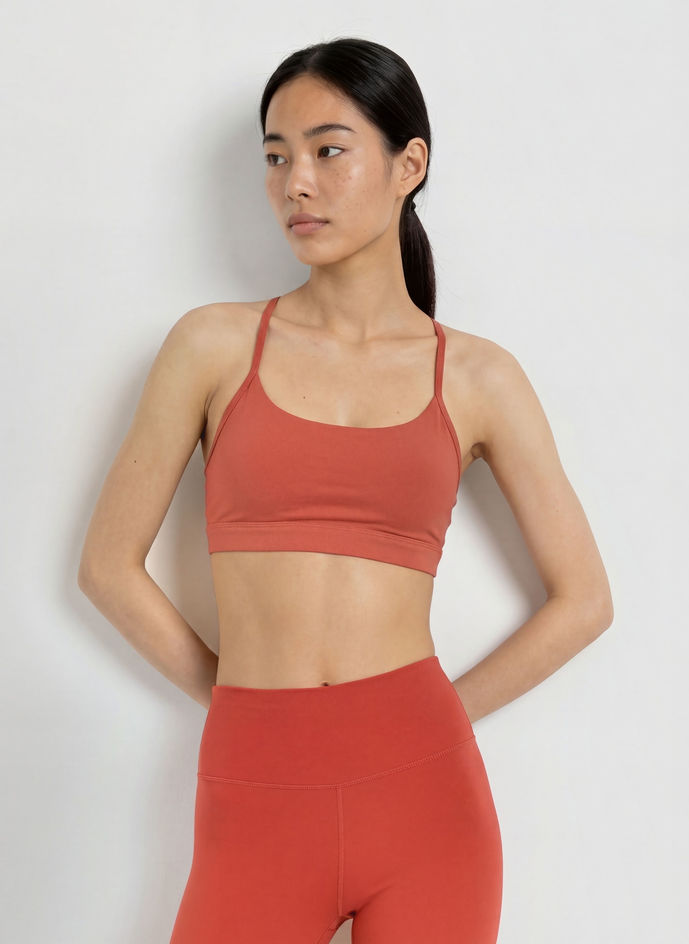 VARLEY ALWAY CERYS Sports bra: DARK ORANGE