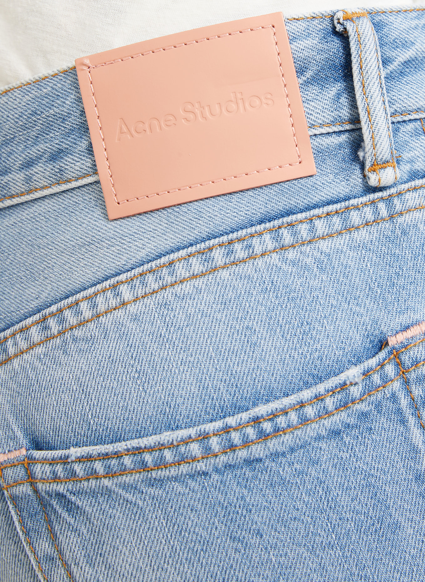 Acne Studios Jean droit: 228 light blue