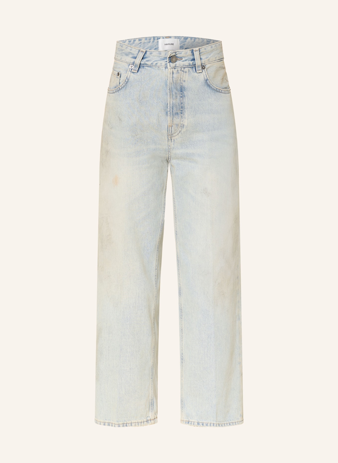 HAIKURE Cropped jeans BETTY: L0936 SOFT STAINED SKY