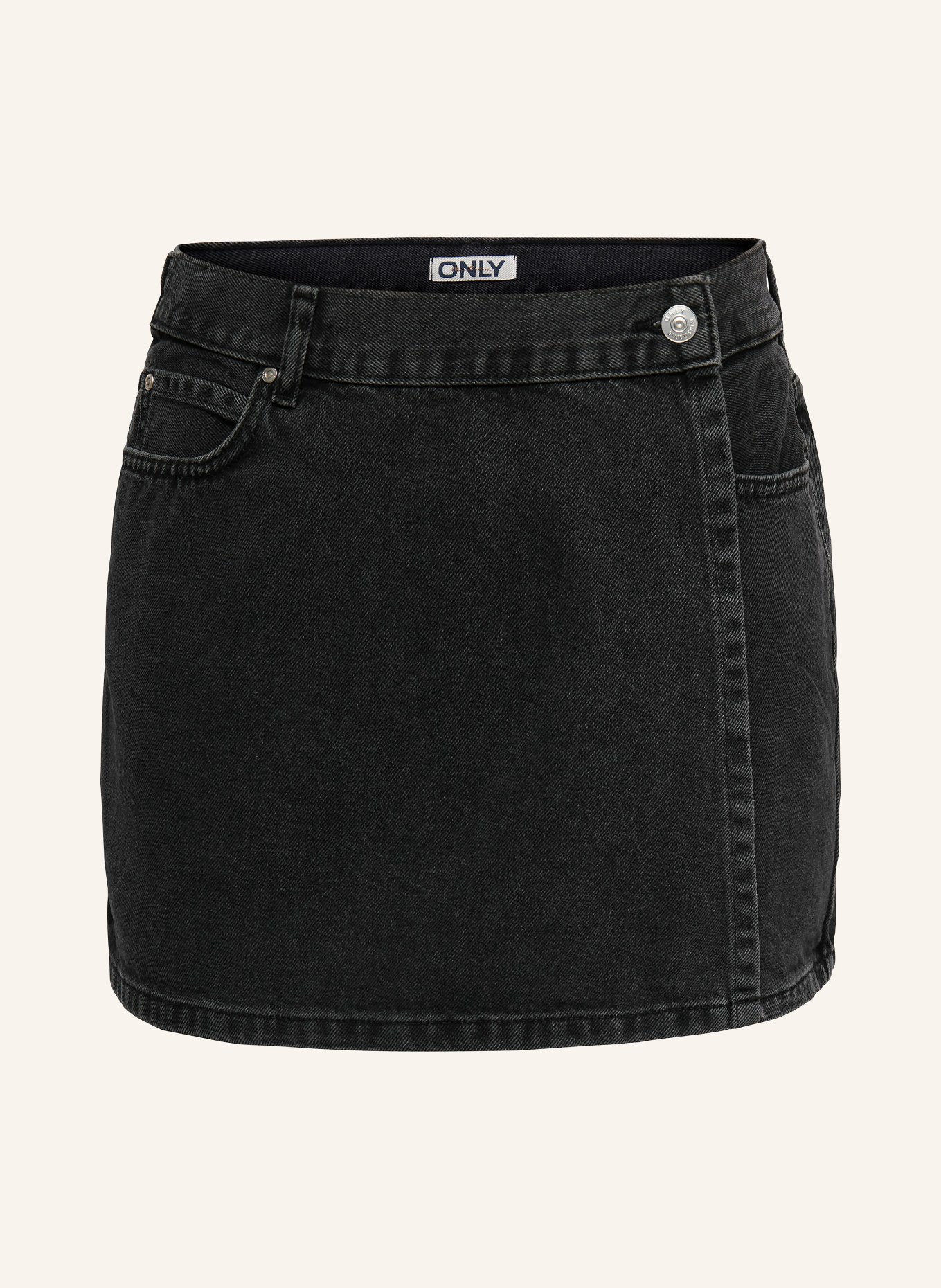 ONLY Jeans-skort: SORT