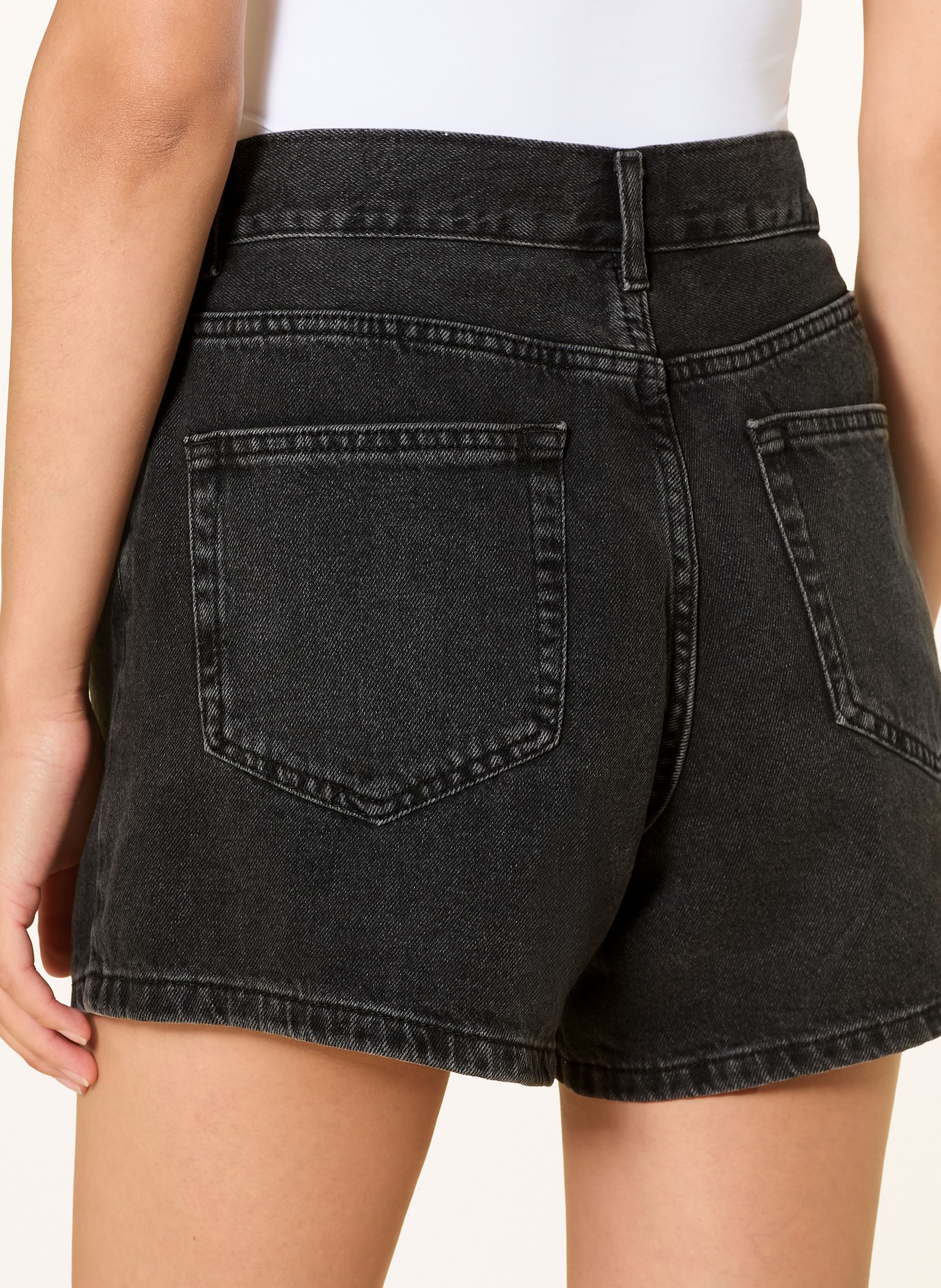 ONLY Jeans-skort: SORT
