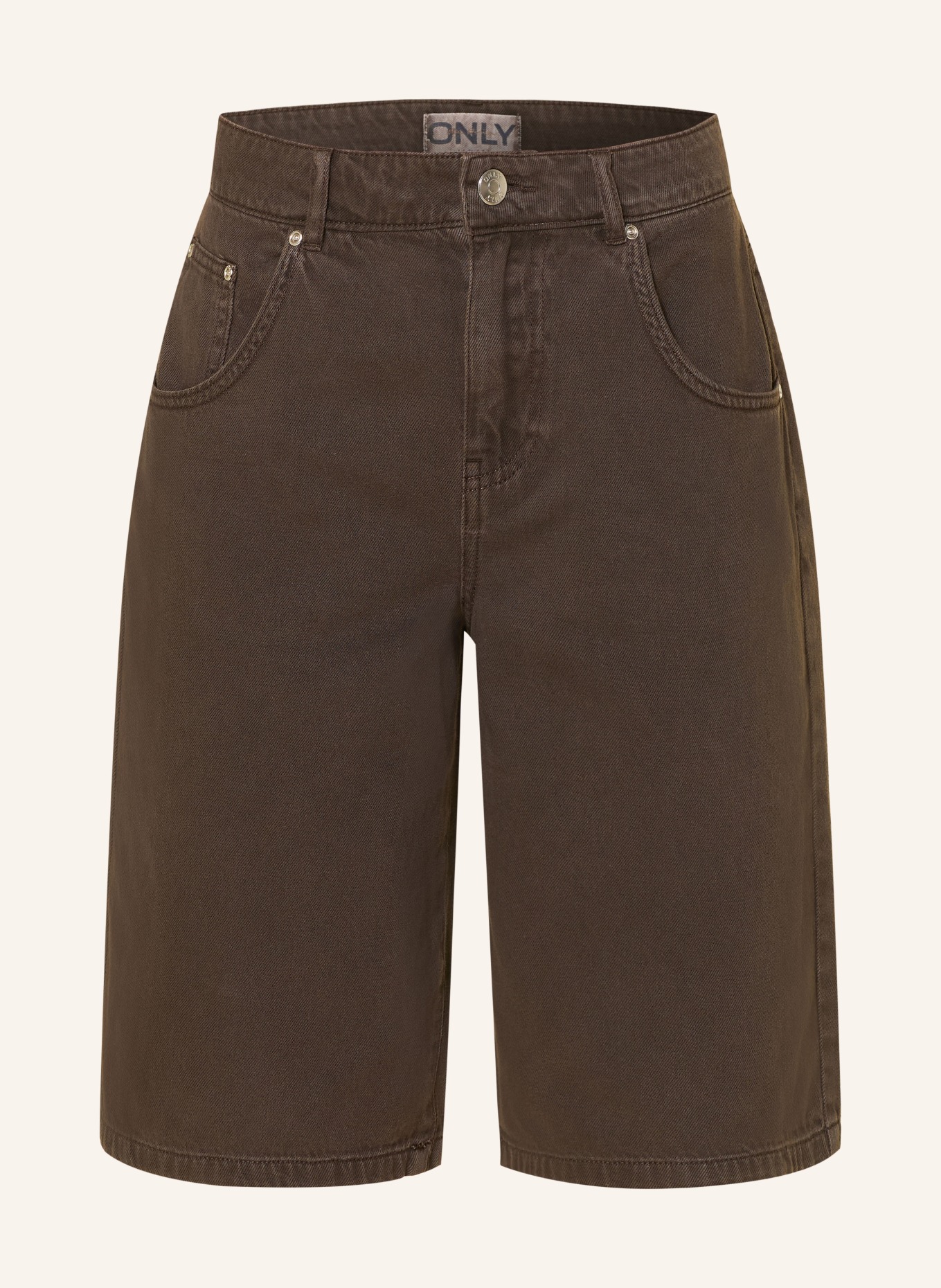 ONLY Jean shorts: DARK BROWN