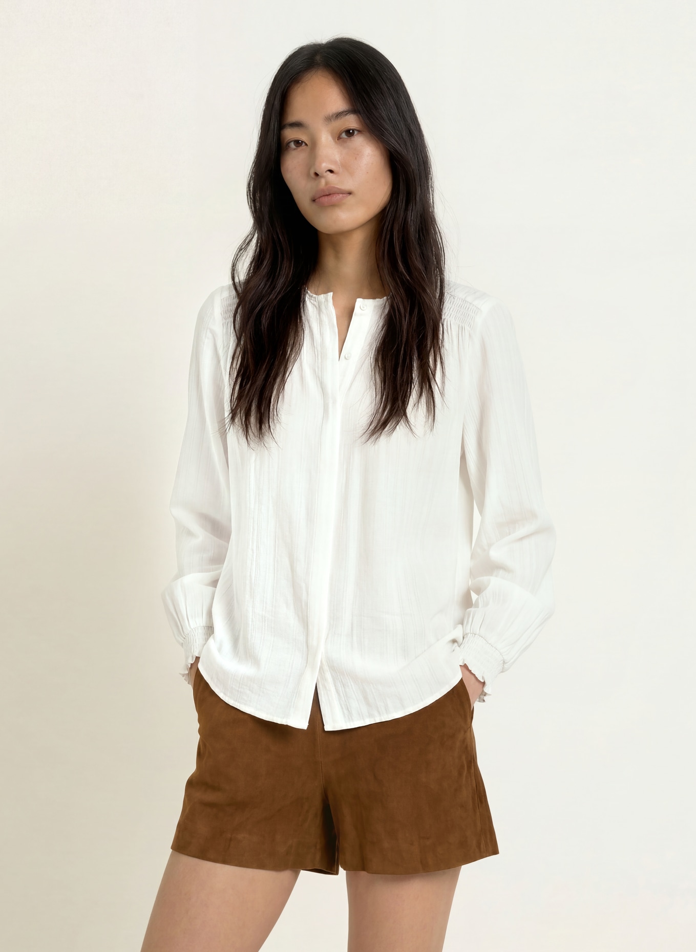 MOS MOSH Bluse MMATELIER: WEISS