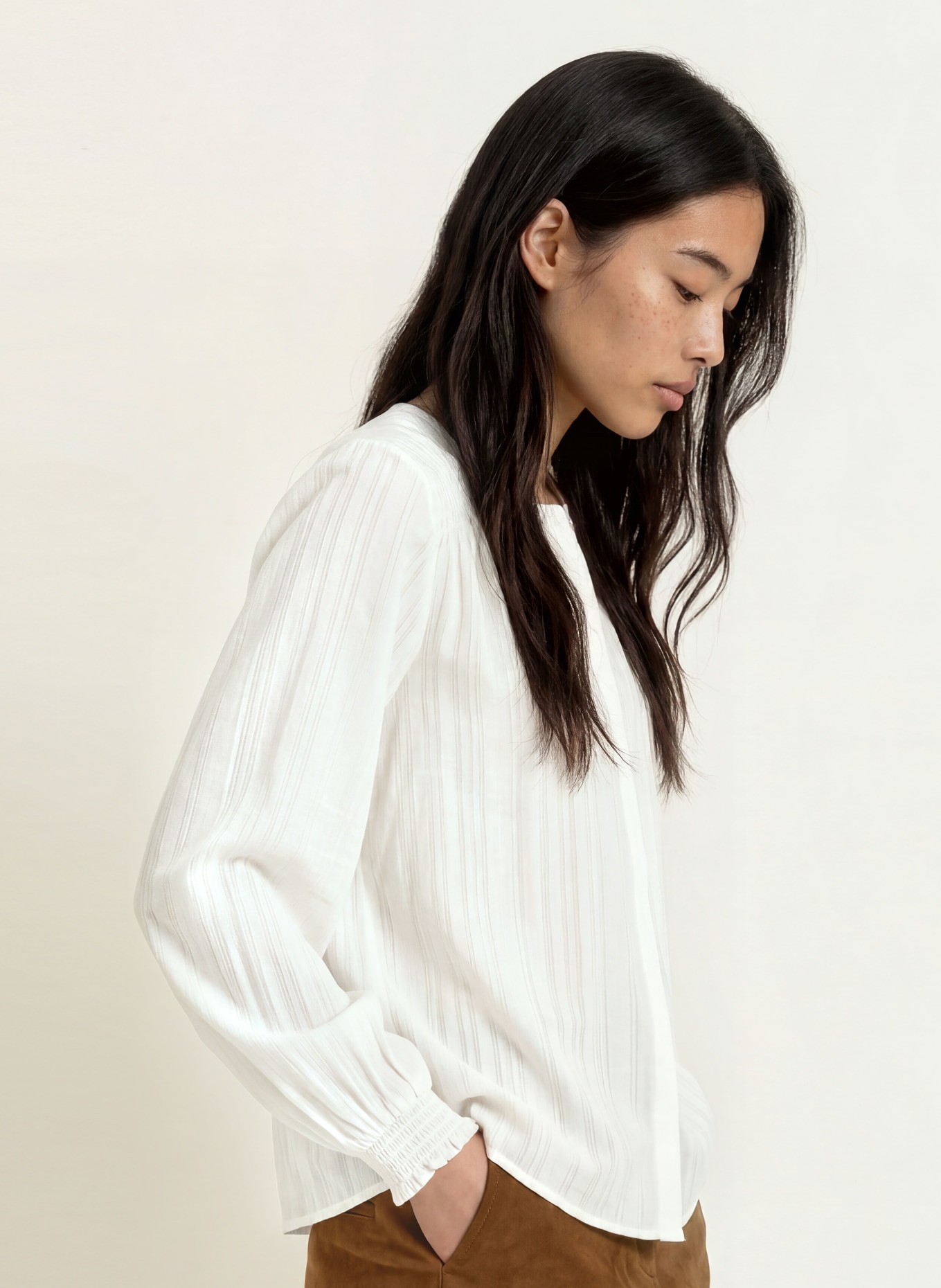 MOS MOSH Bluse MMATELIER: WEISS