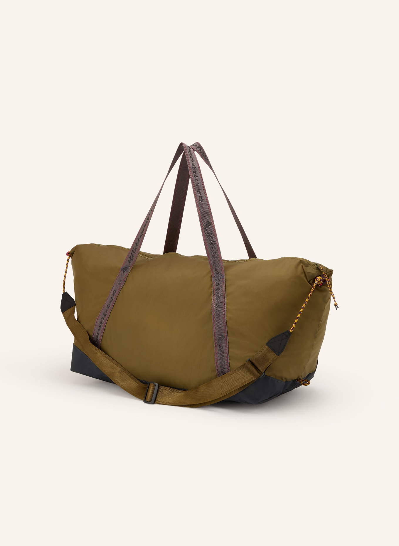 Klättermusen Torba podróżna MIMER 40 l: OLIWKOWY / CZIEMNOSZARY
