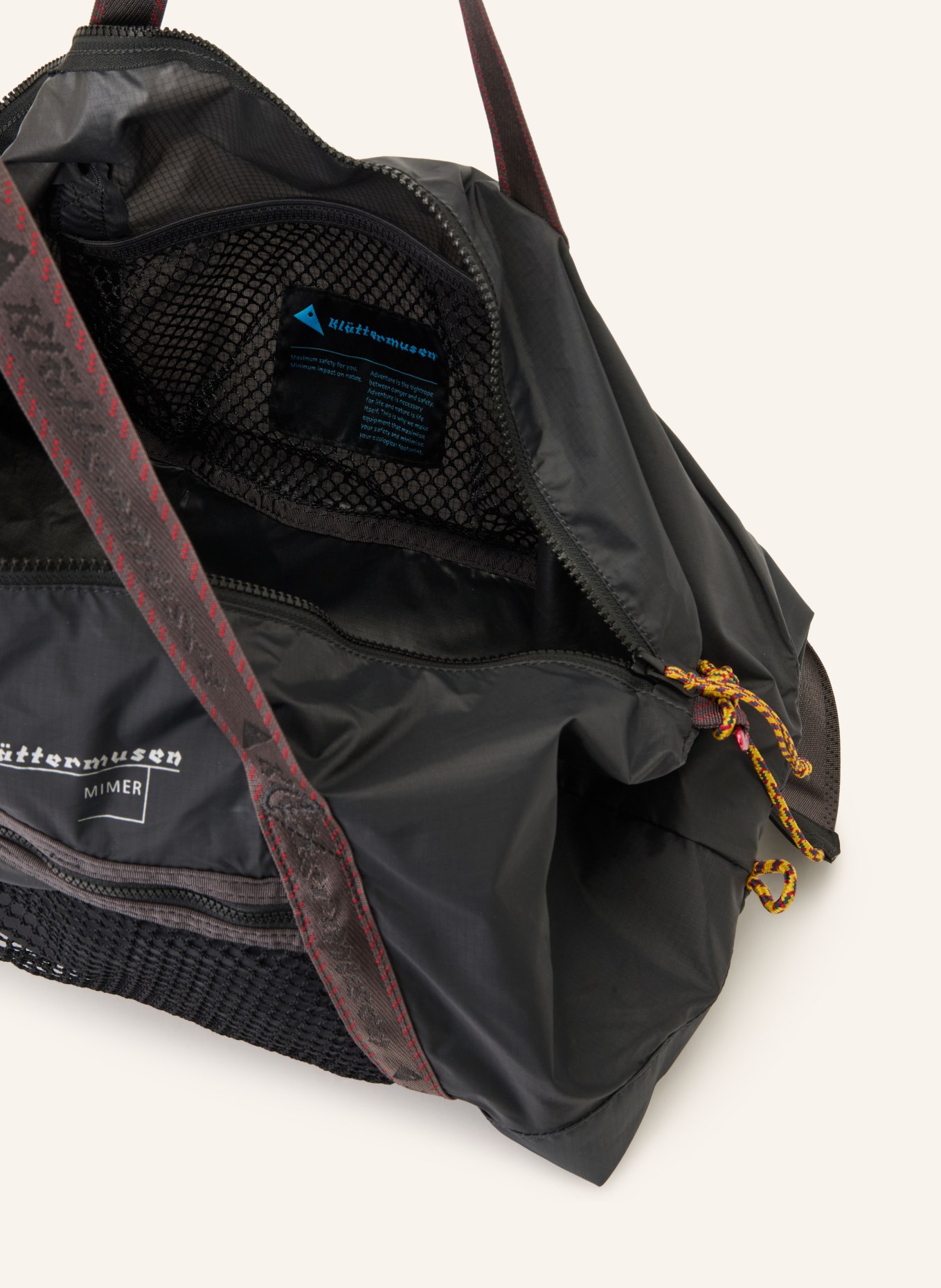 Klättermusen Rejsetaske MIMER 25 l: SORT