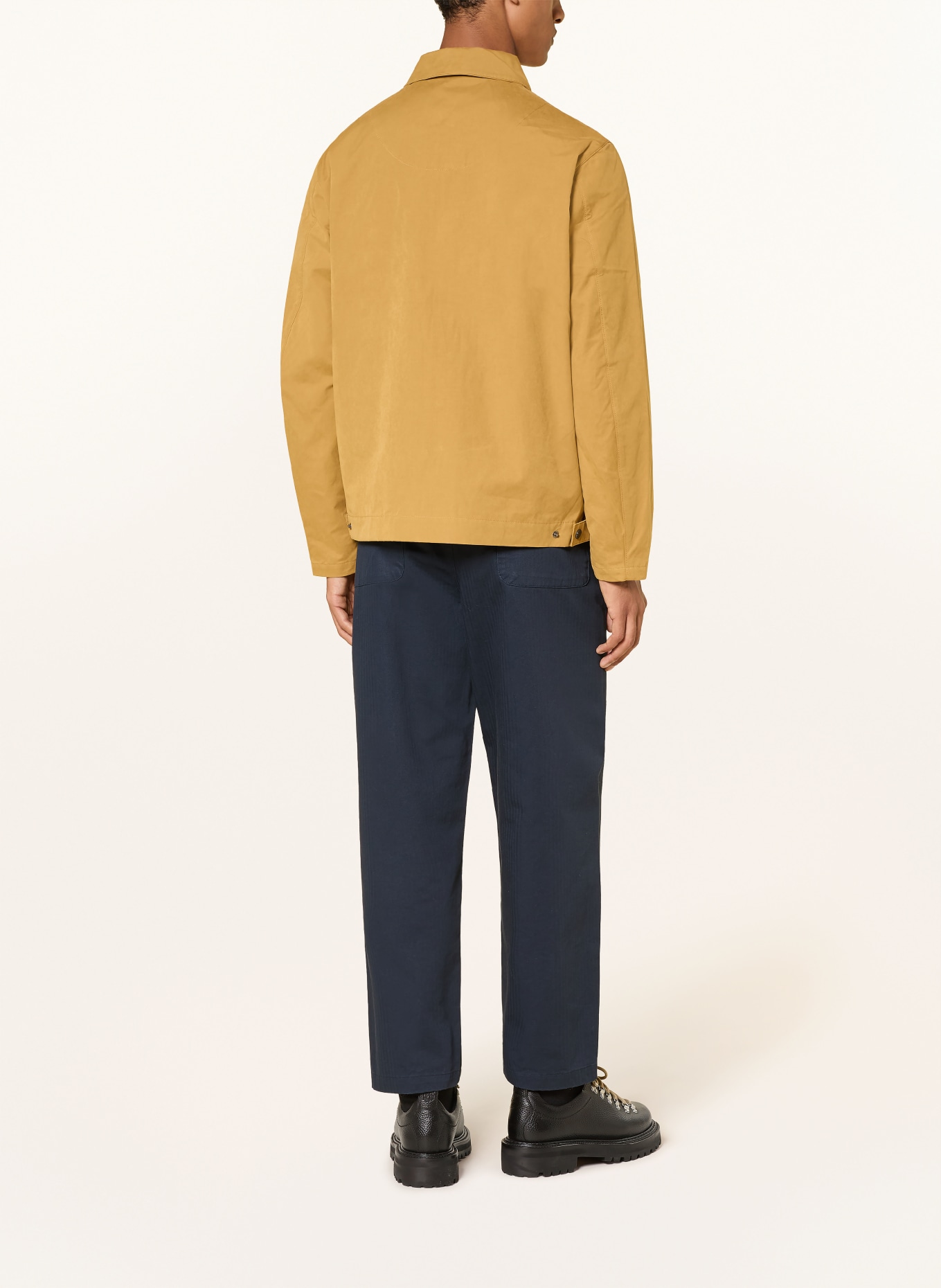 Barbour BAYFIELD Overshirt: OLIVE