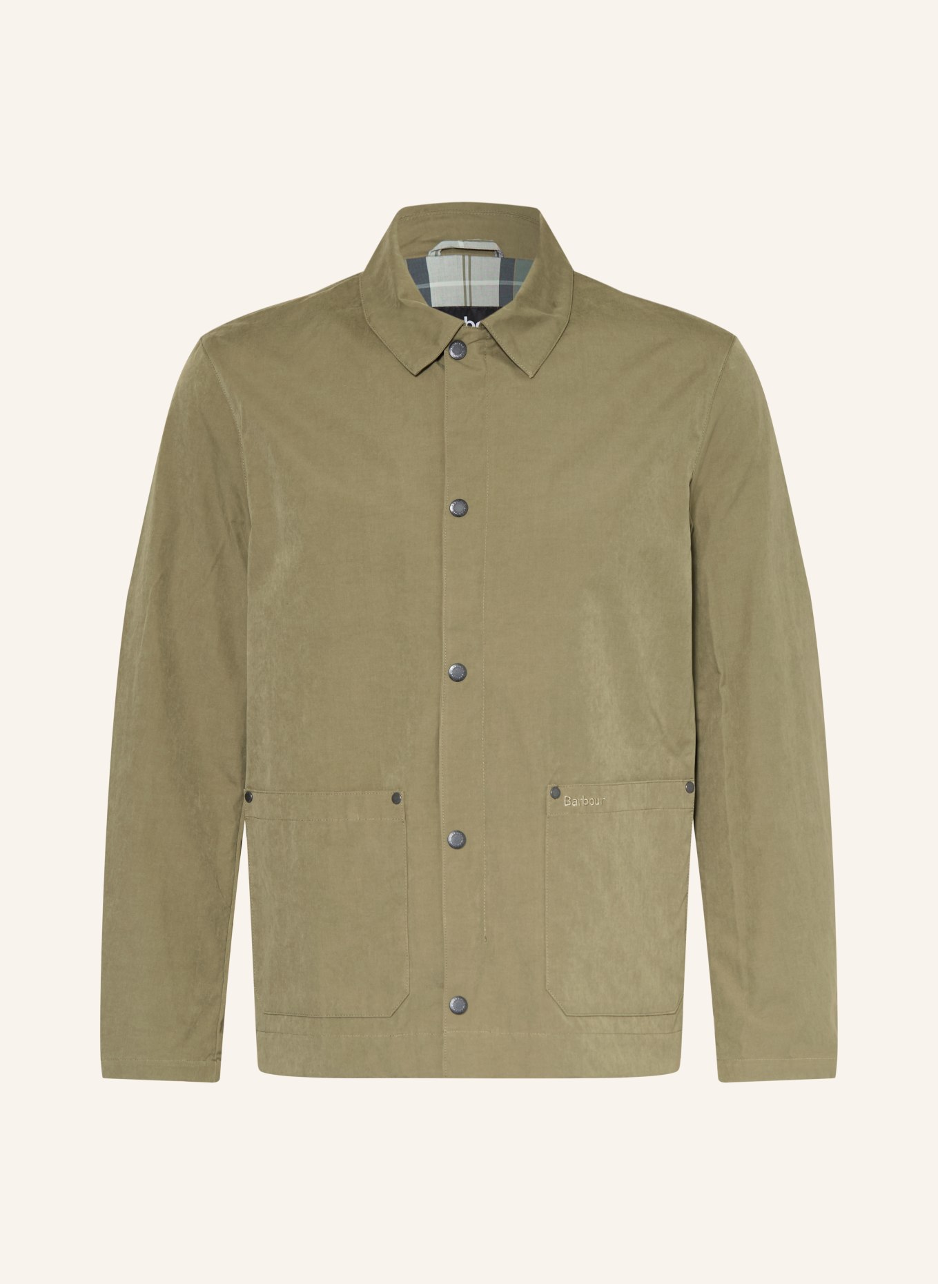 Barbour BAYFIELD Overshirt: KHAKI