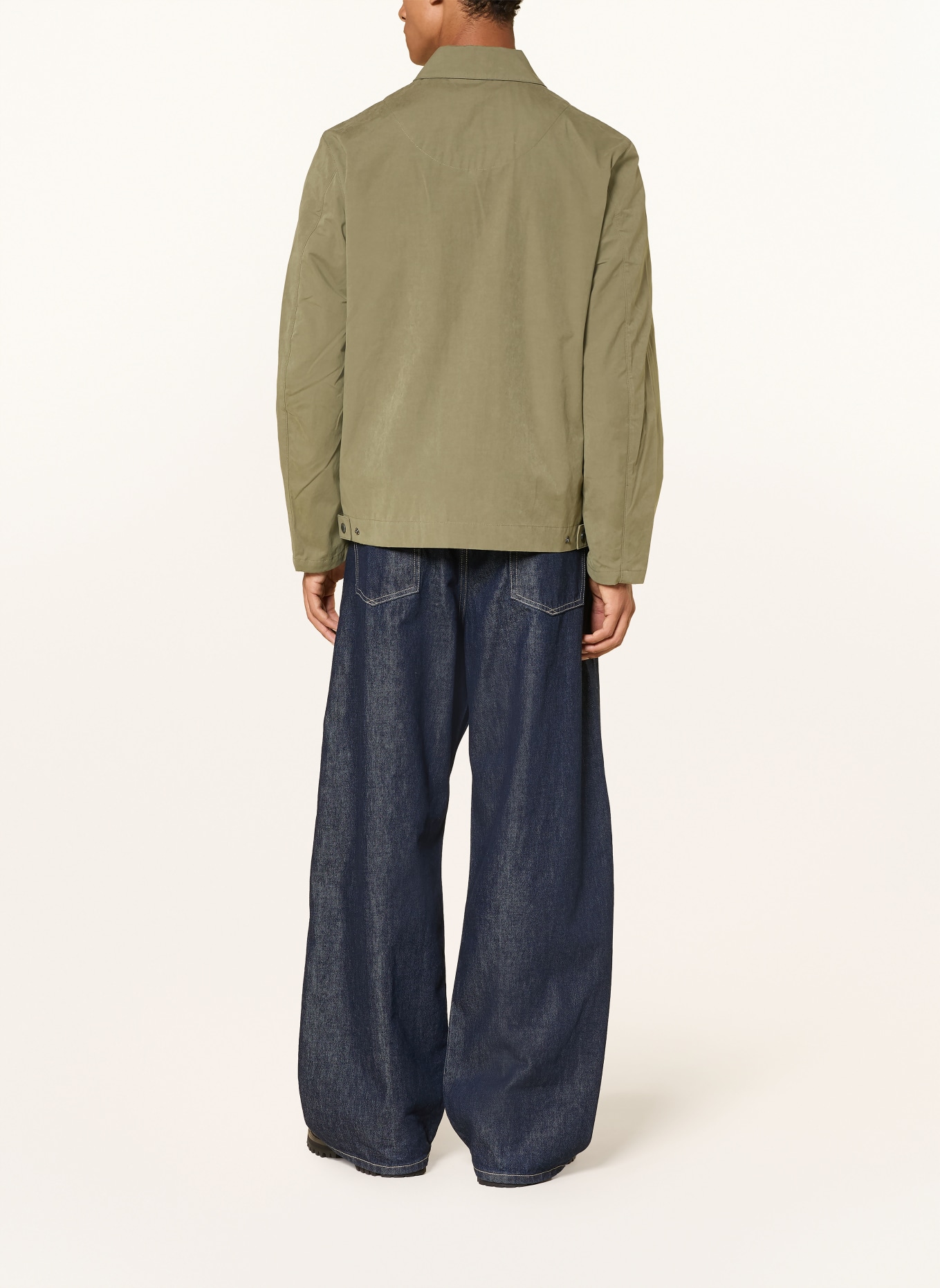 Barbour BAYFIELD Overshirt: KHAKI