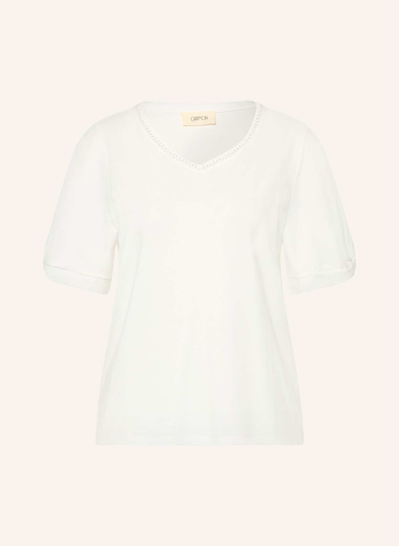 CARTOON T-shirt chemisier: BLANC