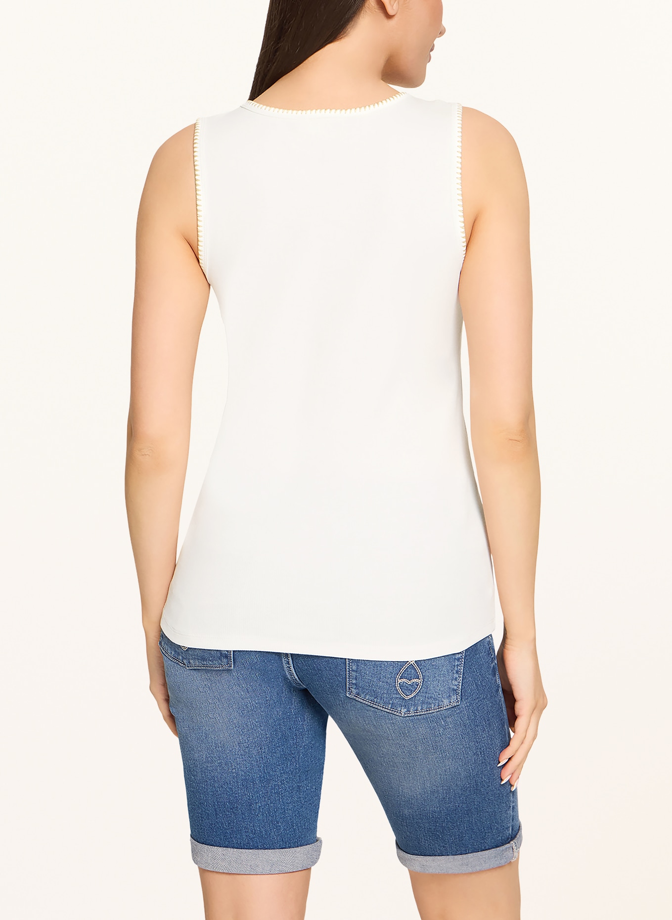 CARTOON Top: ECRU / BEIGE