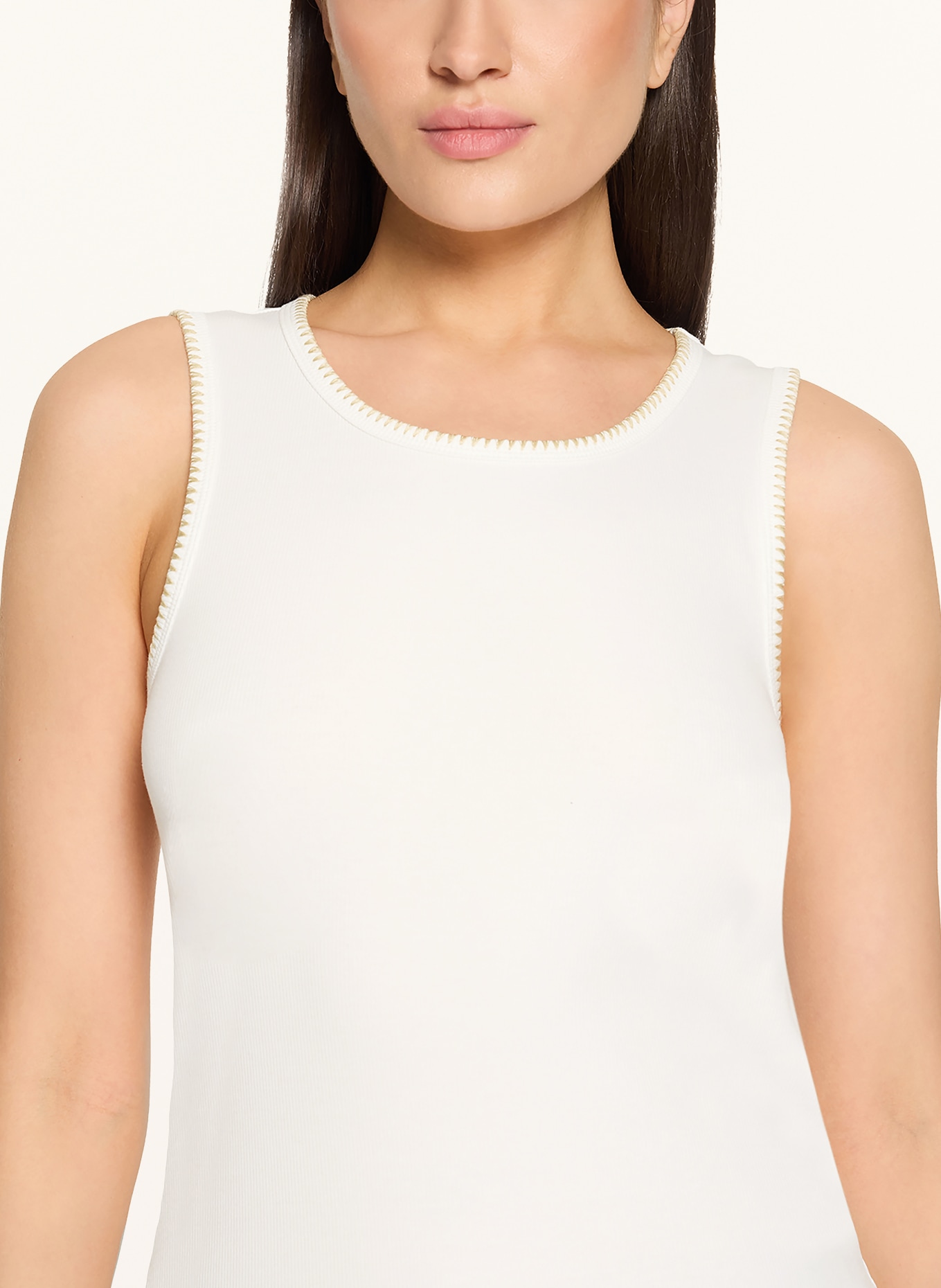 CARTOON Top: ECRU / BEIGE