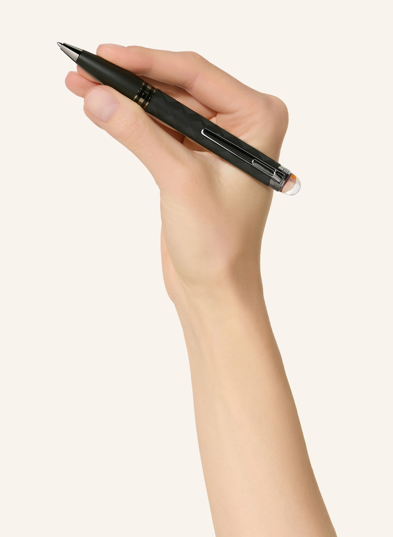 MONTBLANC Drehkugelschreiber STARWALKER EXTREME RESIN: SCHWARZ / SILBER