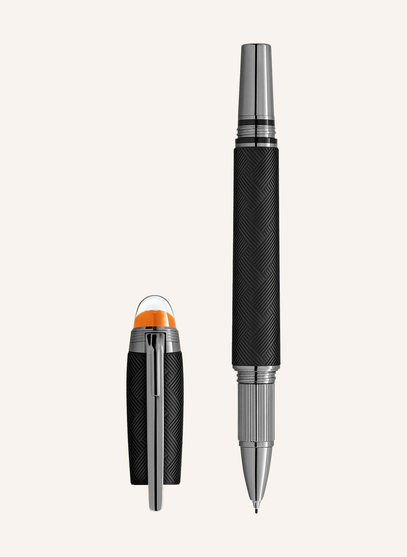 MONTBLANC Fineliner STARWALKER EXTREME RESIN: SCHWARZ / SILBER
