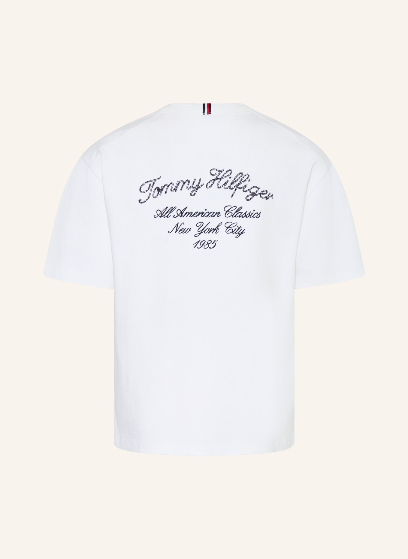 TOMMY HILFIGER T-shirt: WHITE