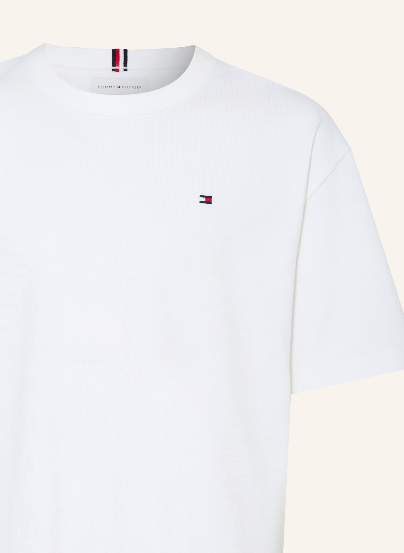 TOMMY HILFIGER T-shirt: WHITE