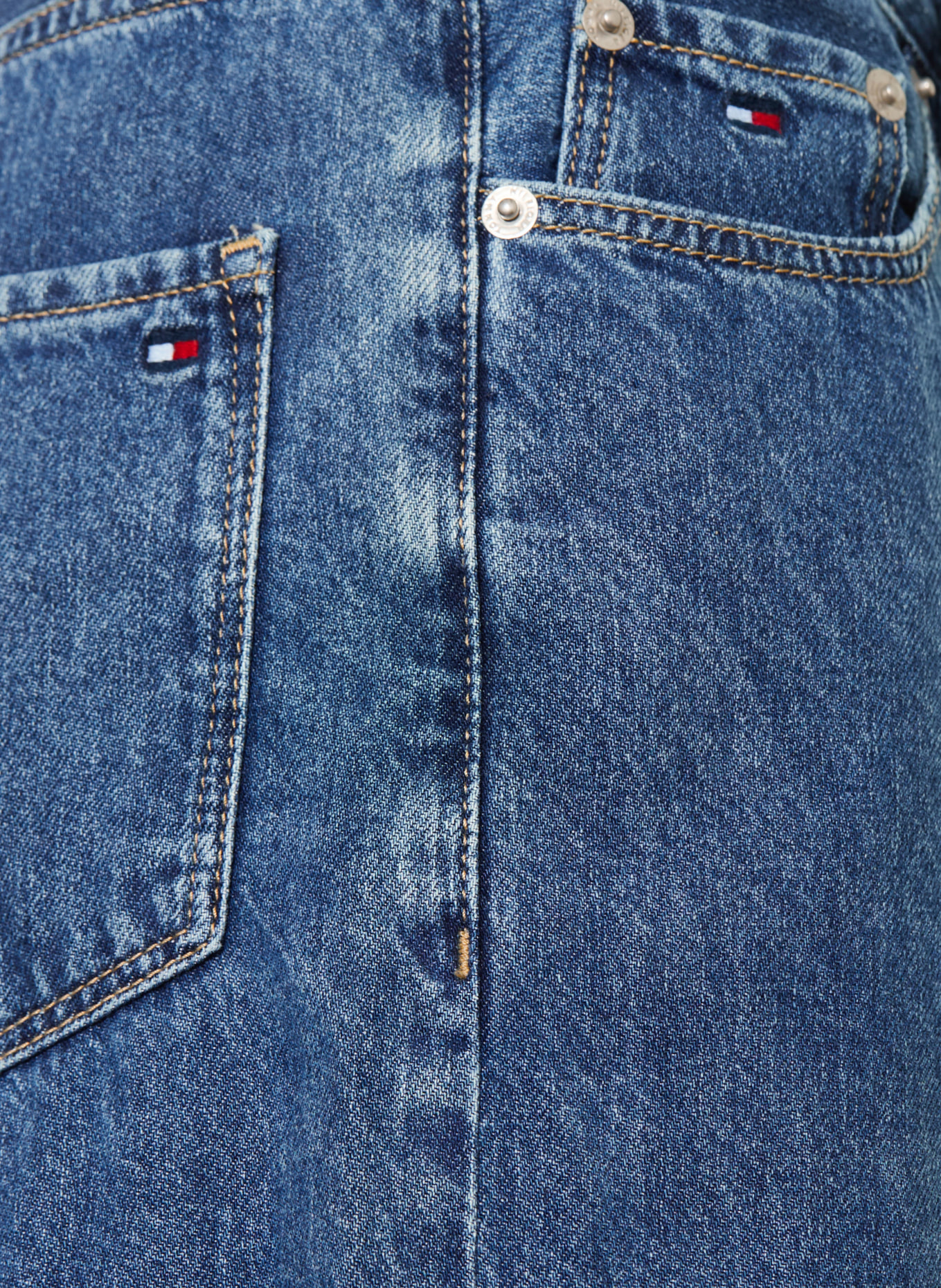 TOMMY HILFIGER Jeans Baggy Fit: 1A4 DENIM MEDIUM