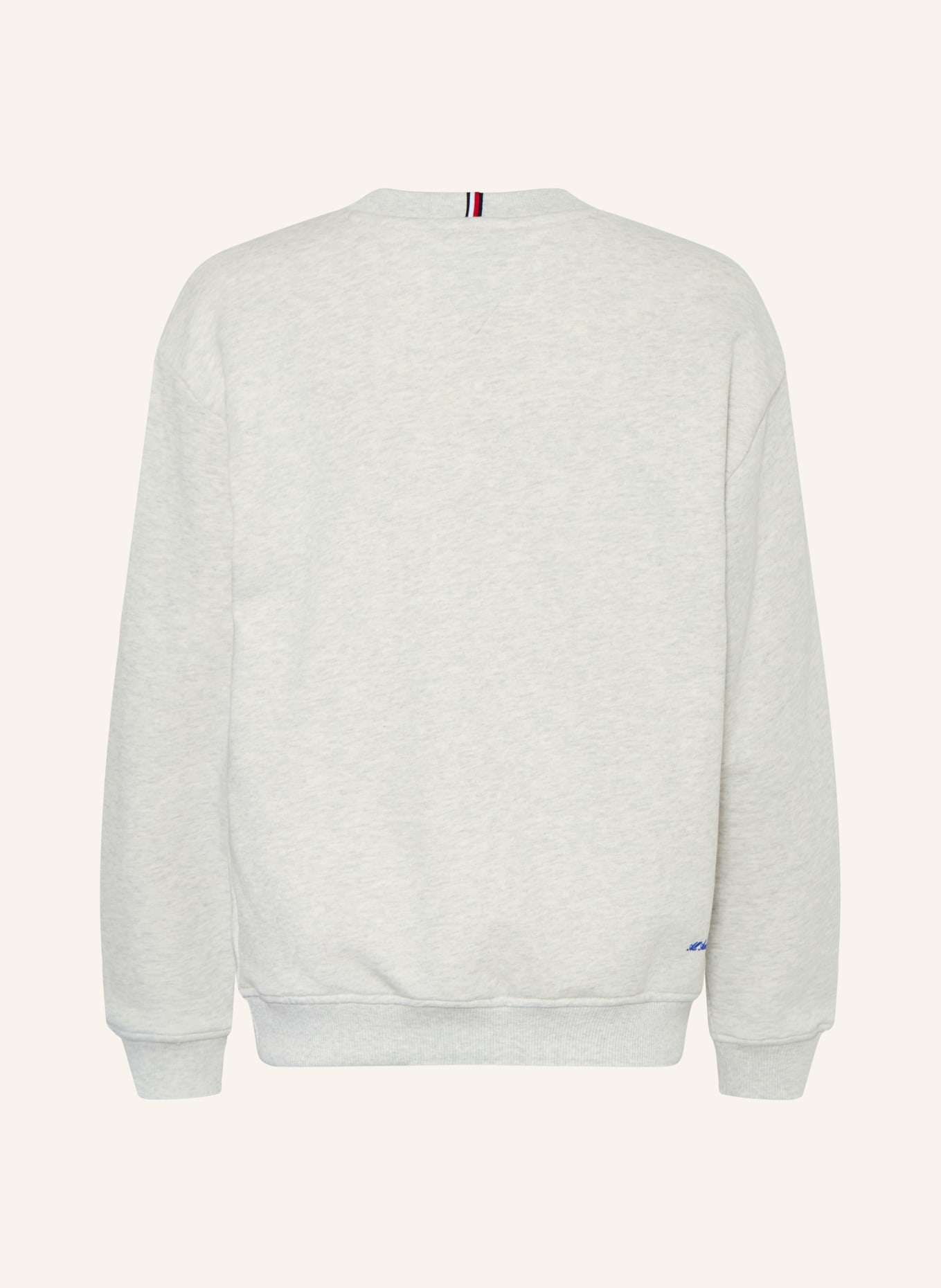 TOMMY HILFIGER Sweatshirt: LIGHT GRAY