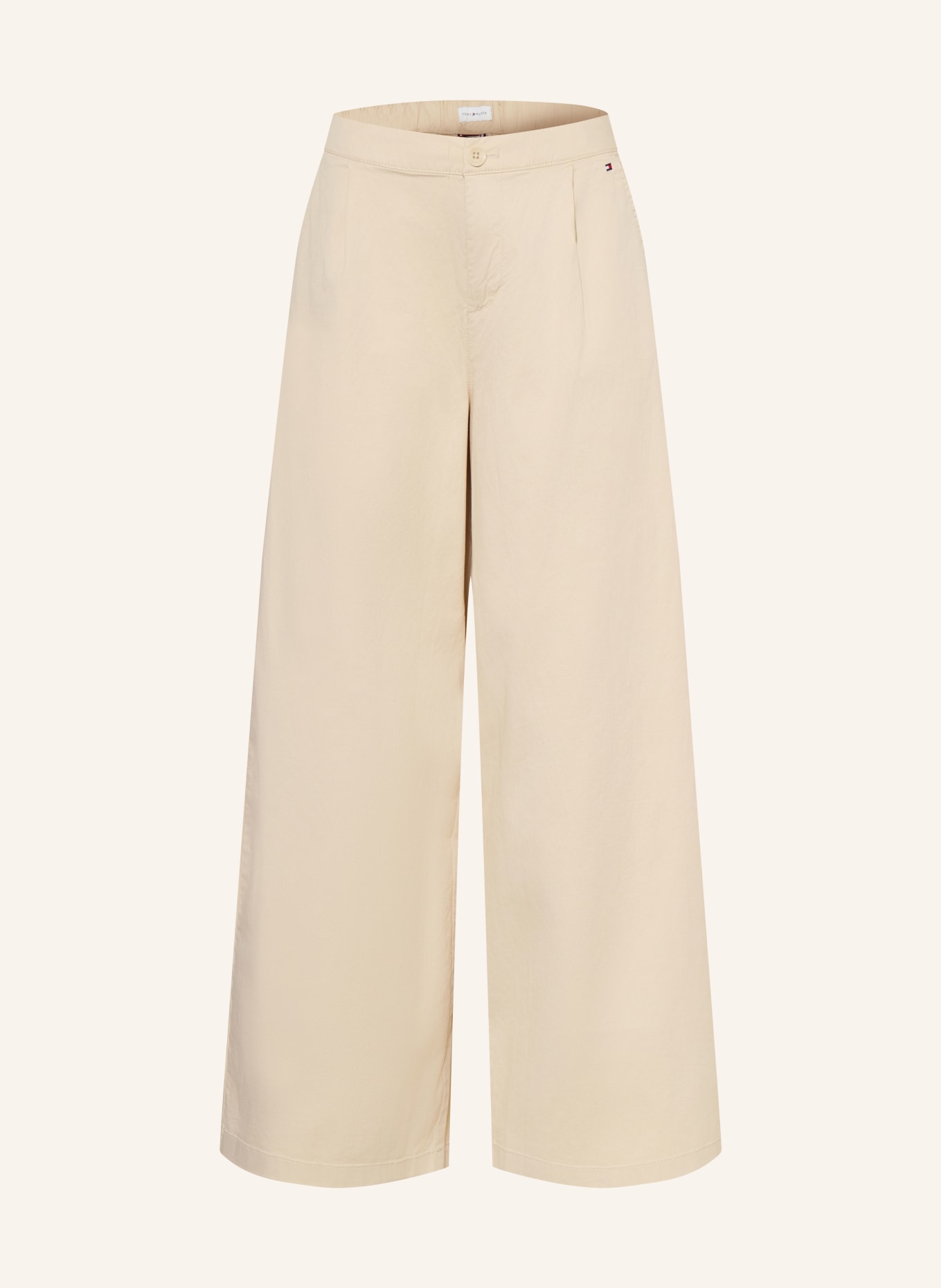 TOMMY HILFIGER Pantalon palazzo: BEIGE