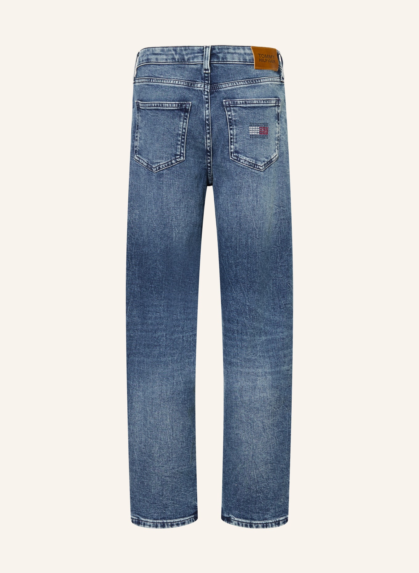 TOMMY HILFIGER Jeans BARREL FIT: 1A5 Denim Medium 02 americana