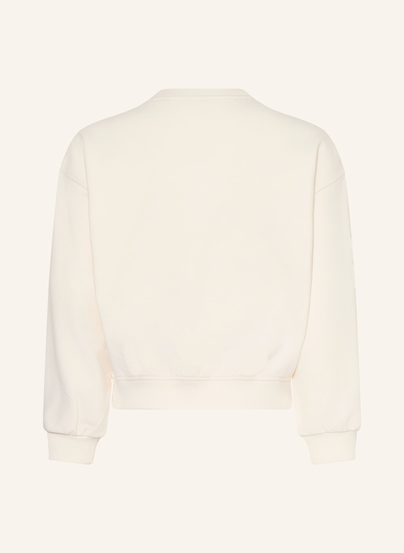 TOMMY HILFIGER Sweatshirt: CRÈME / BLEU