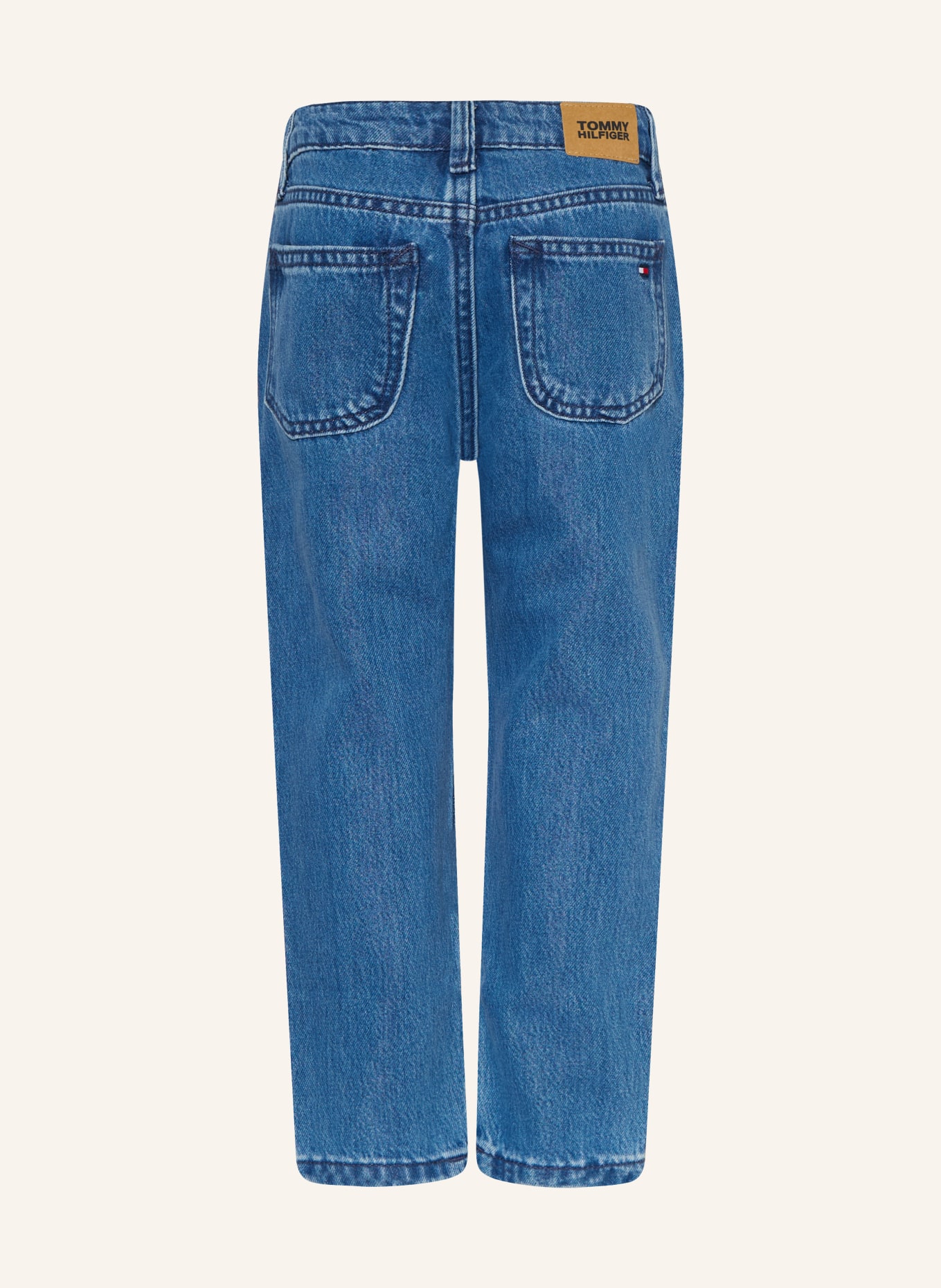 TOMMY HILFIGER Jean coupe droite: 1A4 Denim Medium 01
