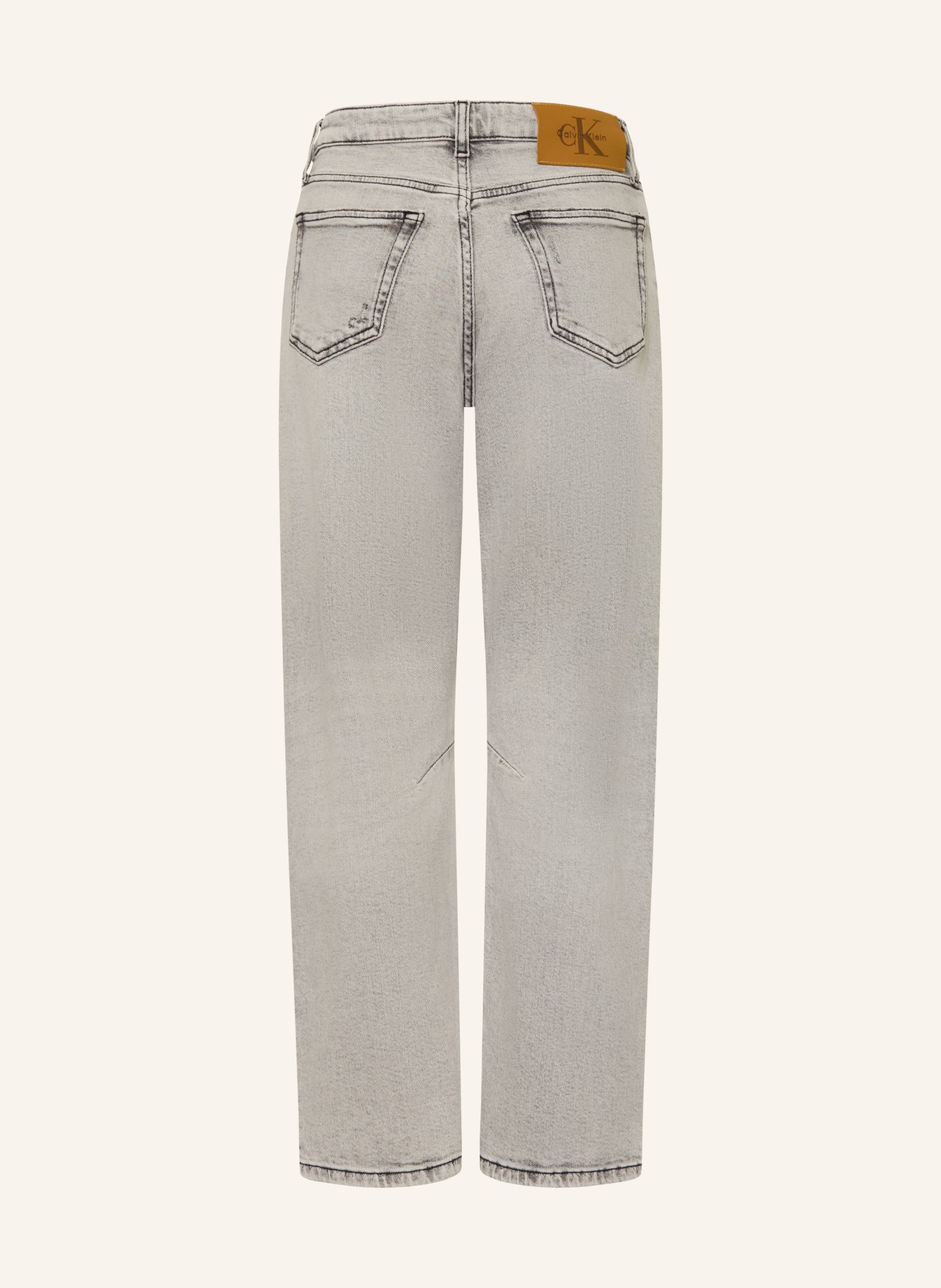 Calvin Klein Barrel Fit Jeans: 1BY Stone Grey Wash