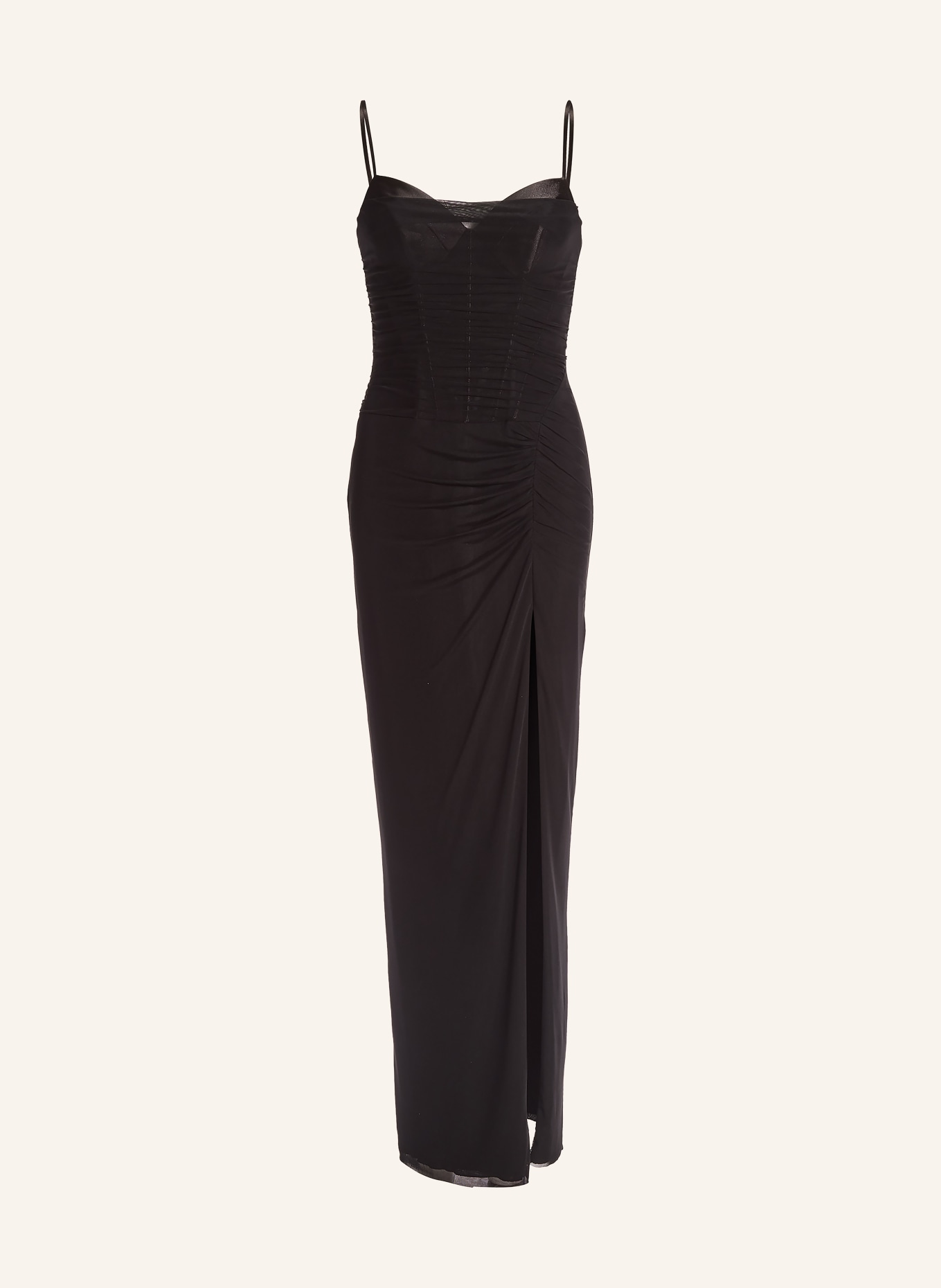 Hey Kyla Abendkleid aus Mesh: SCHWARZ