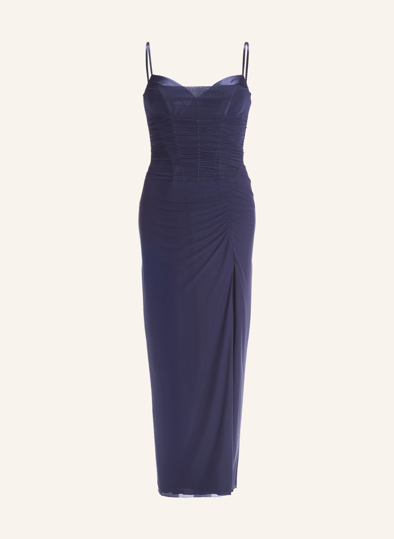 Hey Kyla Abendkleid aus Mesh: DUNKELBLAU