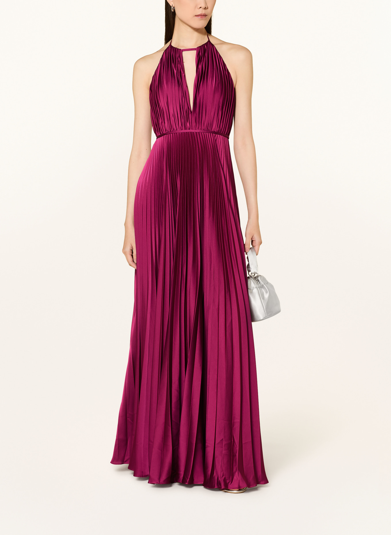 Hey Kyla Abendkleid mit Plissees: FUCHSIA