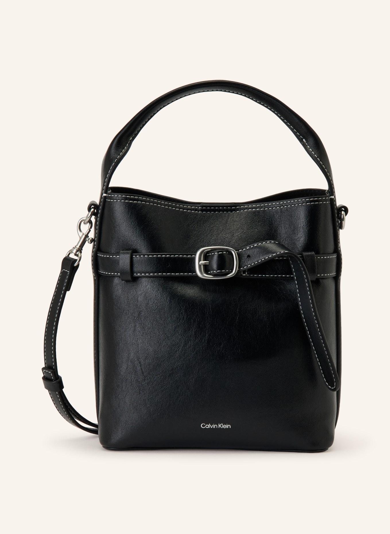 Calvin Klein Beuteltasche: SCHWARZ