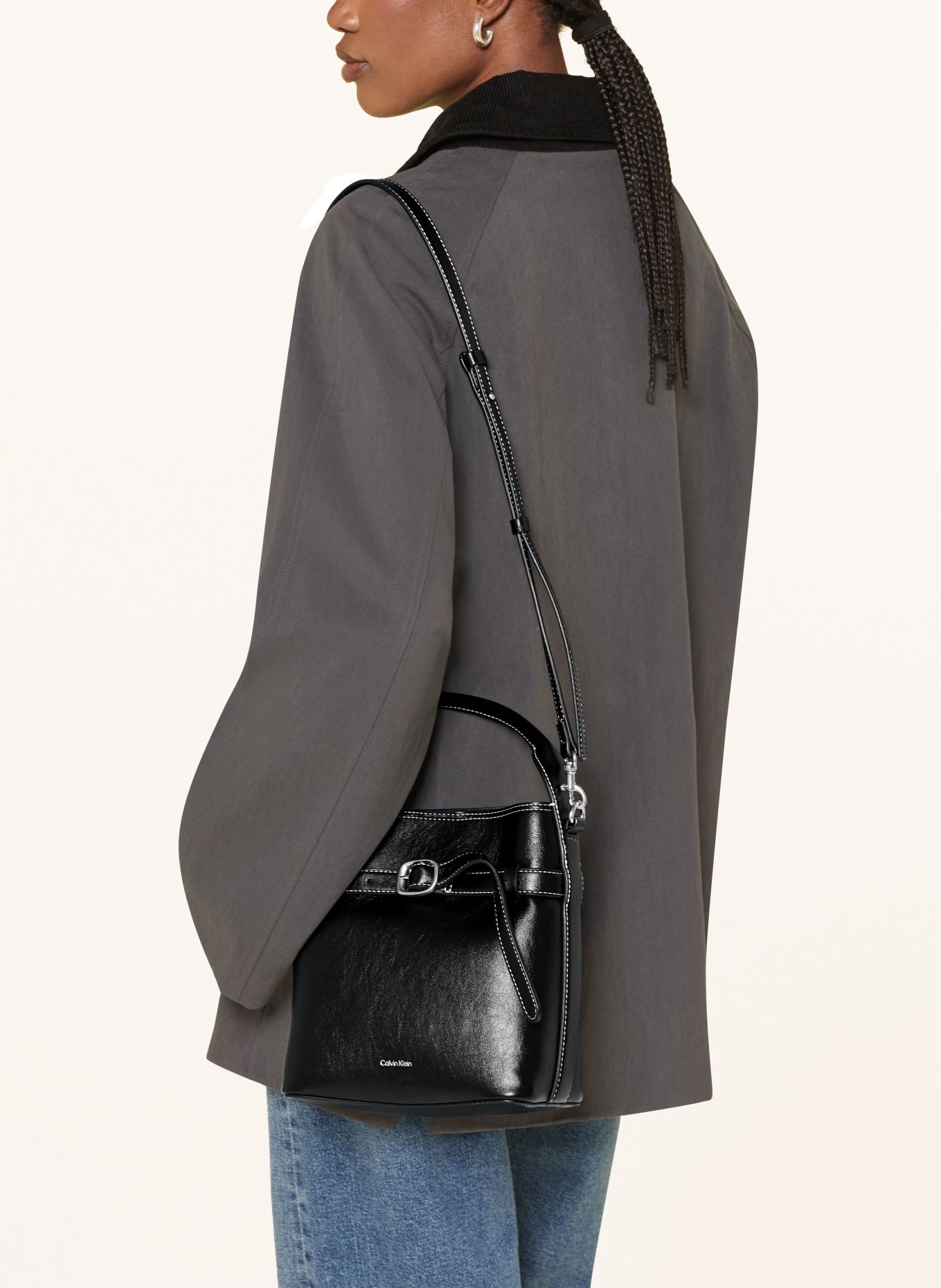 Calvin Klein Beuteltasche: SCHWARZ