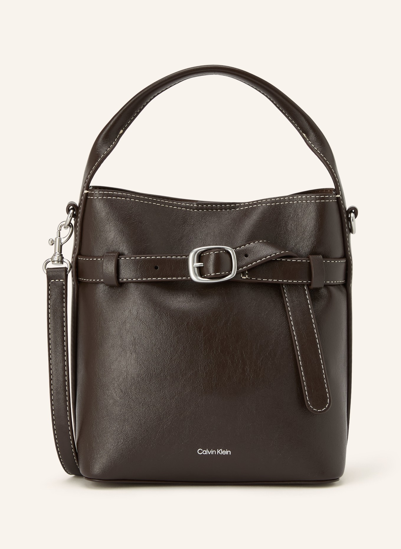 Calvin Klein Beuteltasche: DUNKELBRAUN