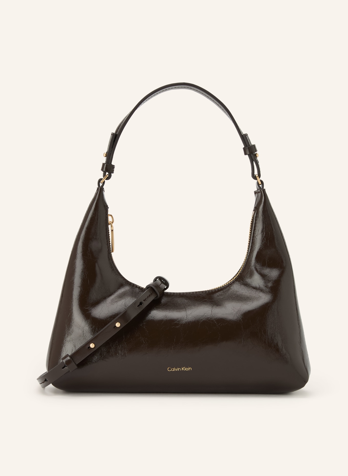 Calvin Klein Schultertasche: DUNKELBRAUN