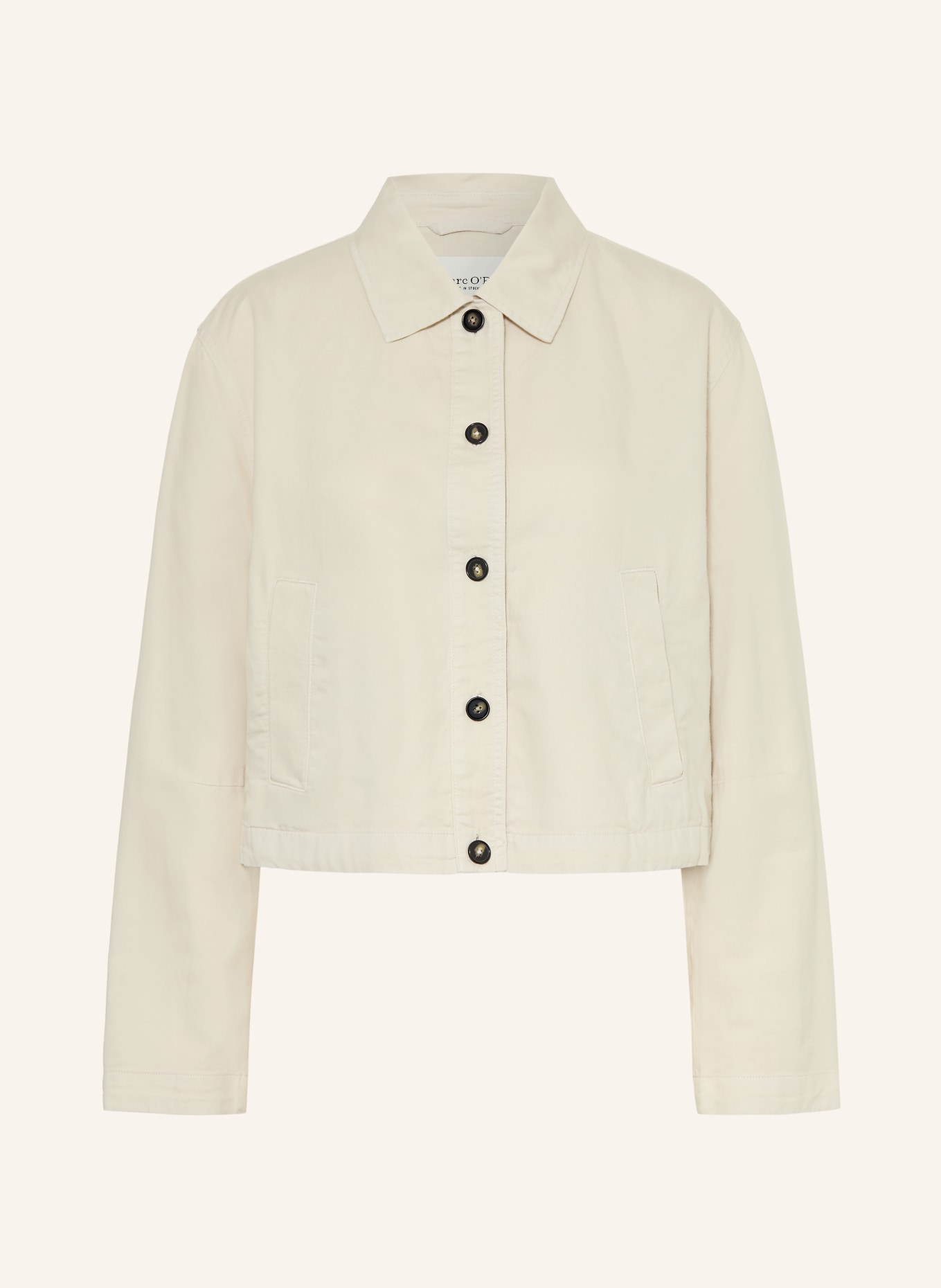 Marc O'Polo Overshirt: ECRU