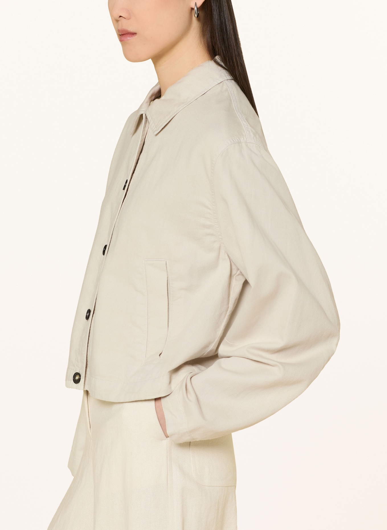 Marc O'Polo Overshirt: ECRU