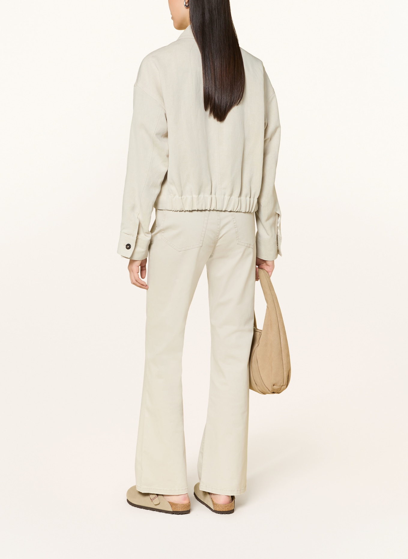 Marc O'Polo Linen overshirt: ECRU