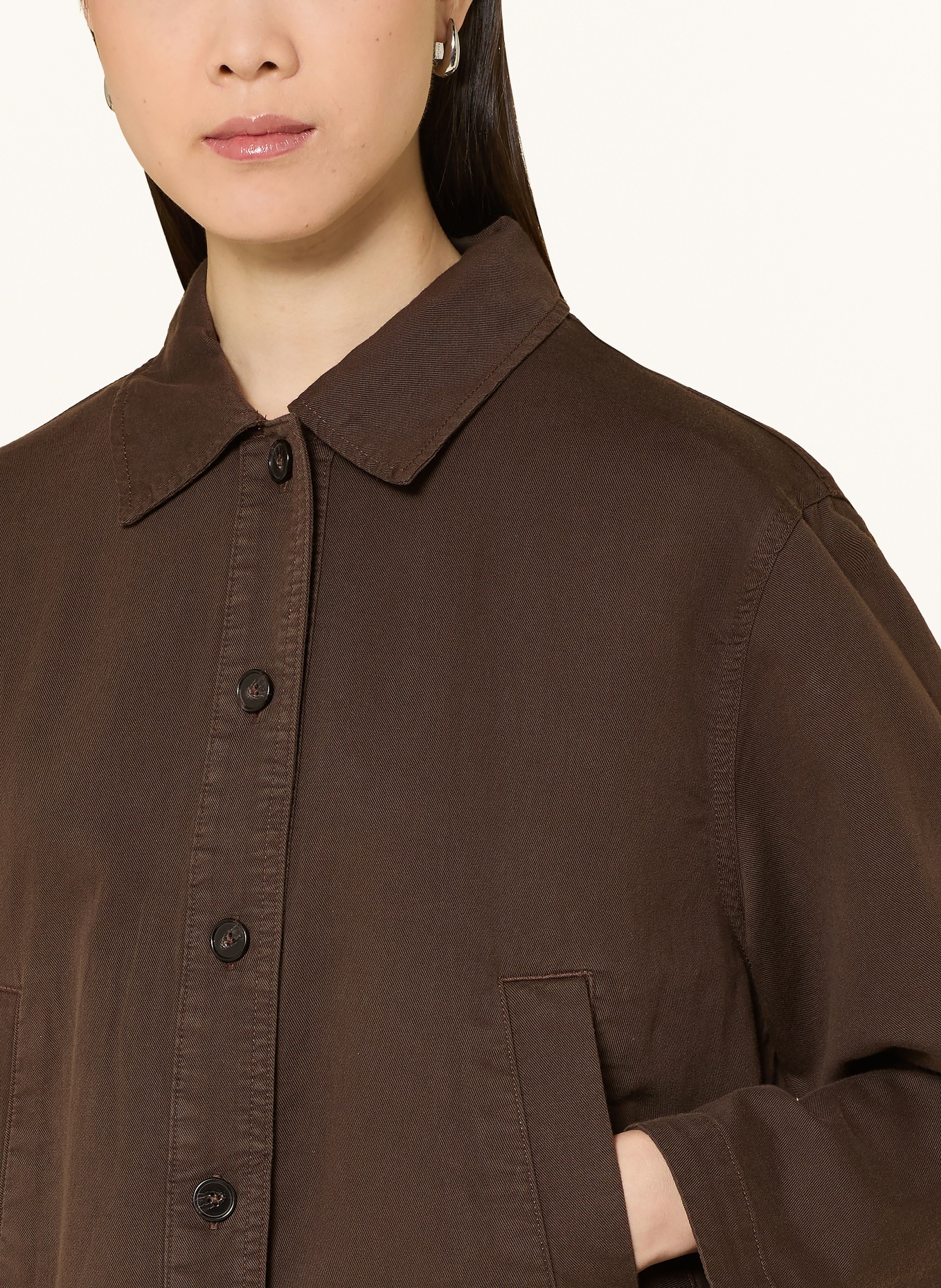 Marc O'Polo Overshirt: DUNKELBRAUN