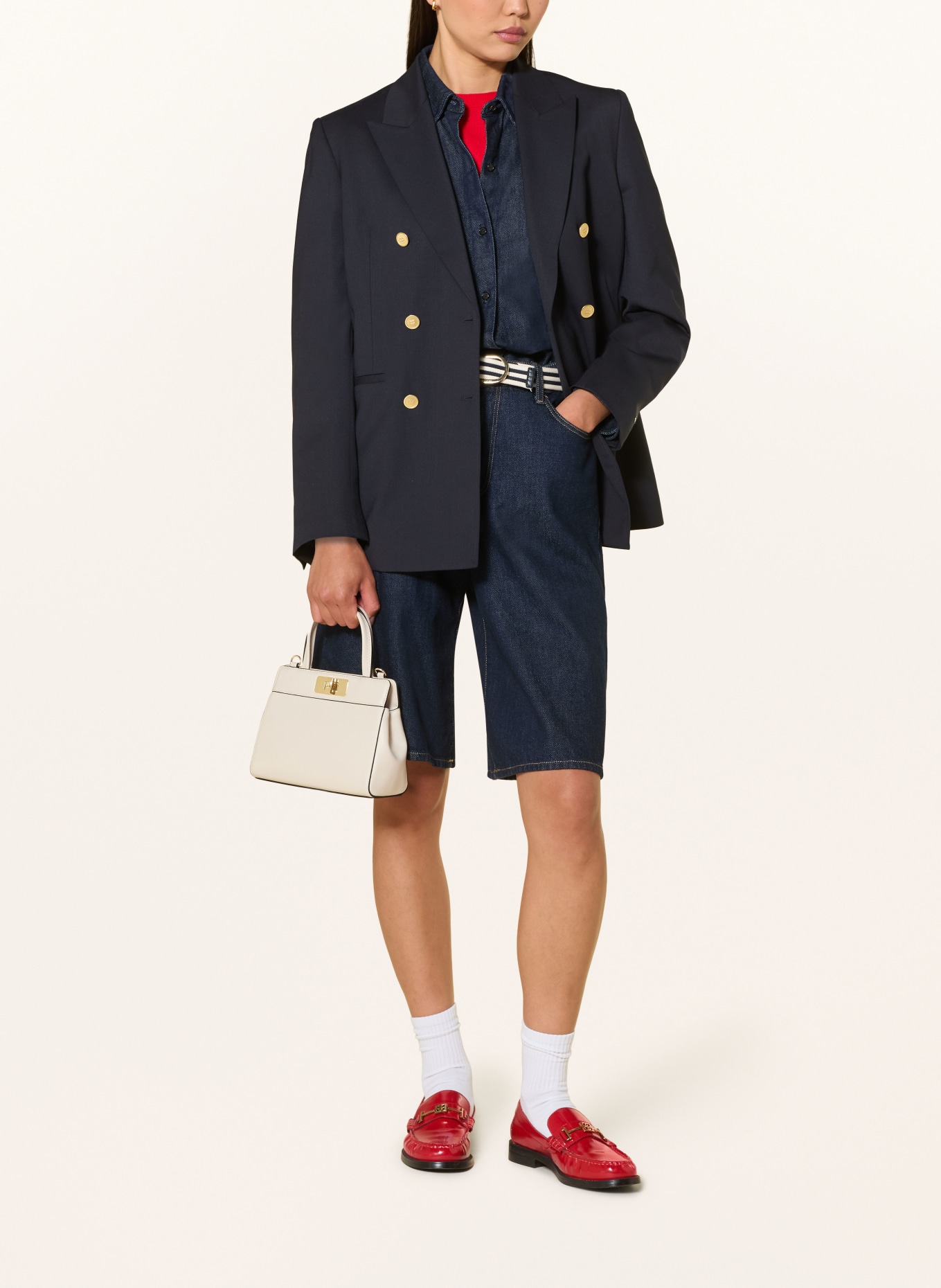 TOMMY HILFIGER Shoulder bag: CREAM