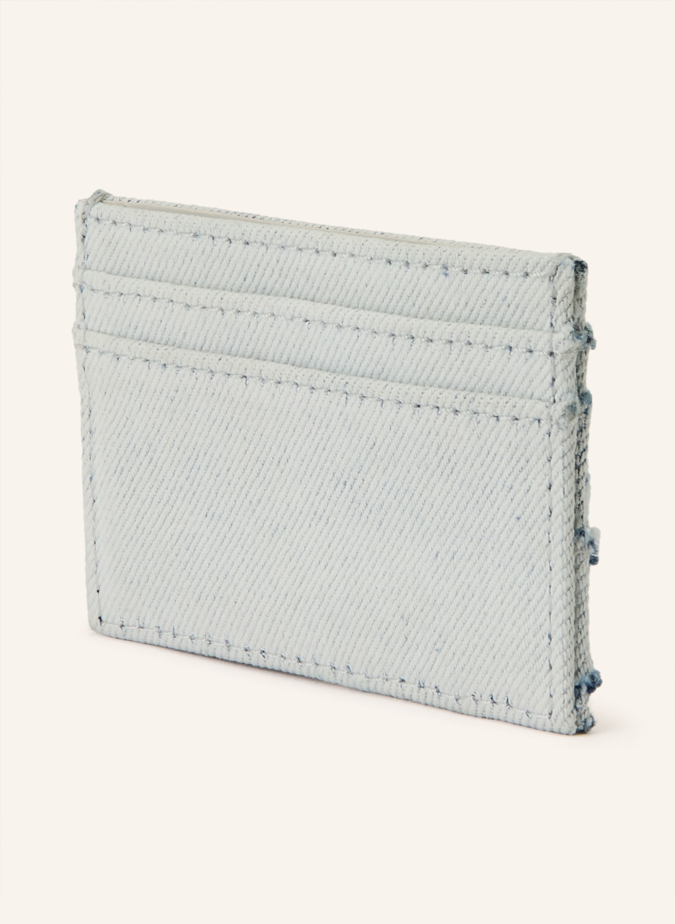MARC JACOBS Kartenetui THE DAISY DENIM CARD CASE: HELLBLAU