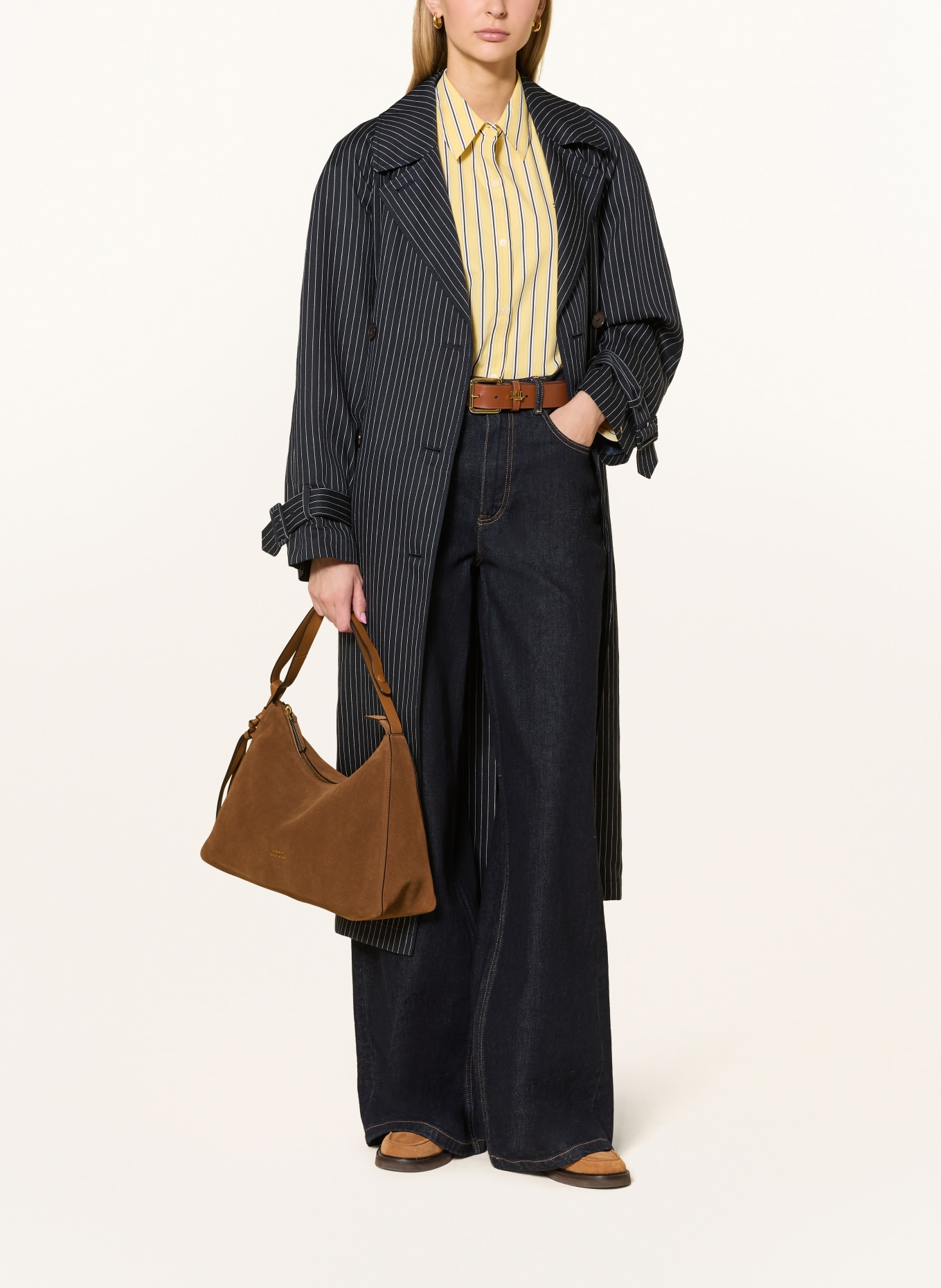 TOMMY HILFIGER Bucket bag: COGNAC