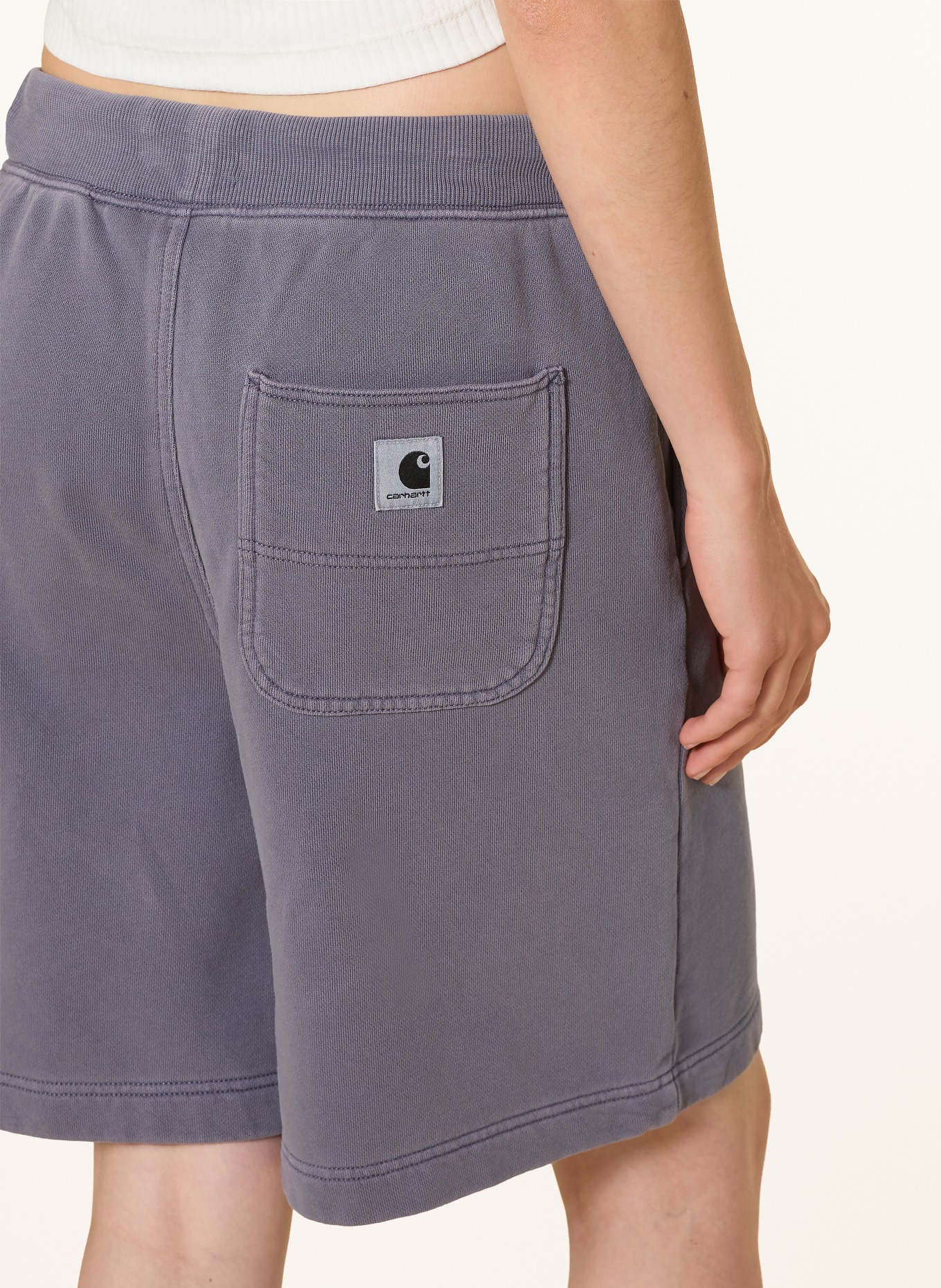 carhartt WIP HOGGARD Sweat shorts: DARK PURPLE