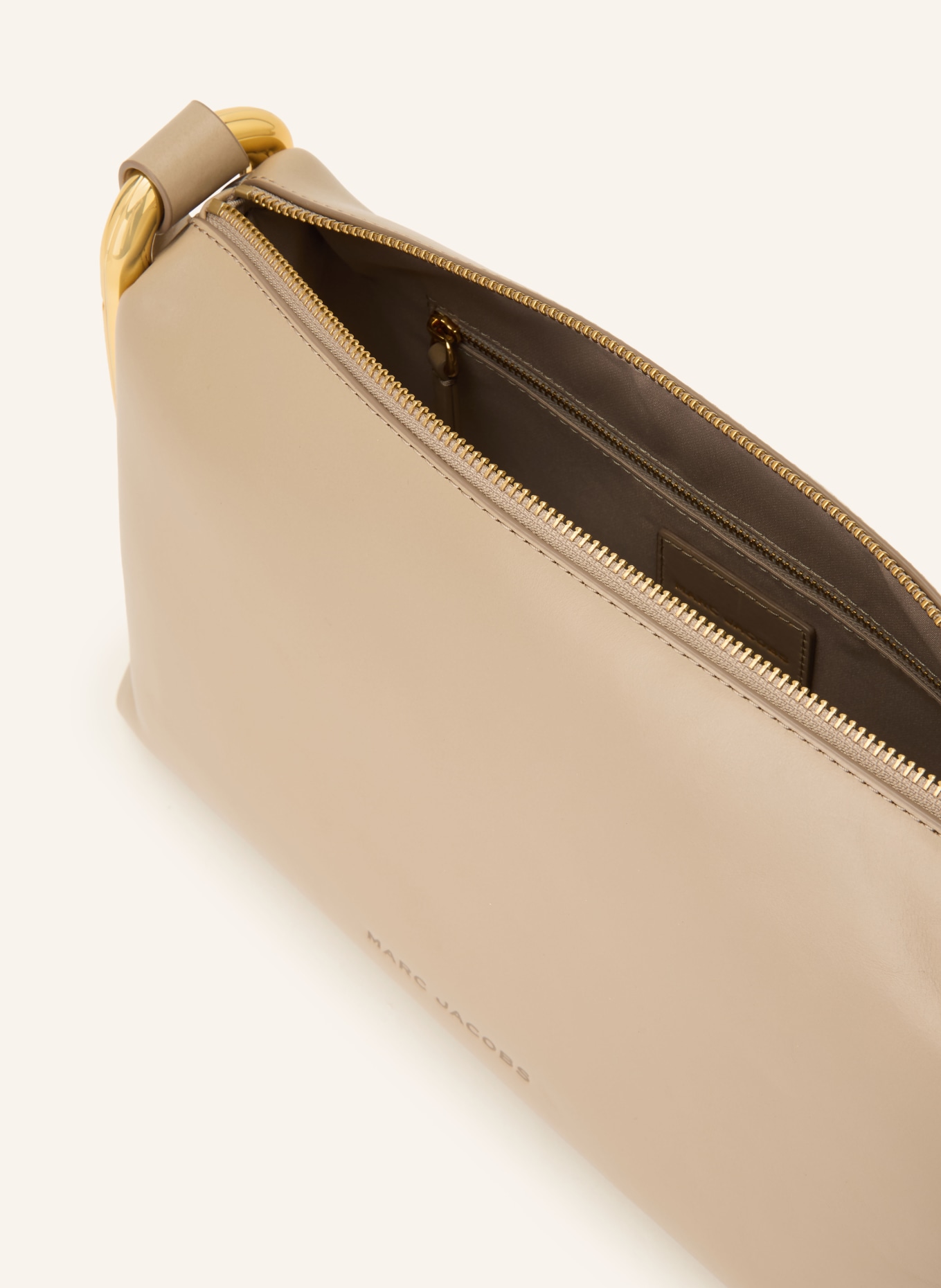 MARC JACOBS THE SCENE Crossbody Bag: TAUPE / GOLD