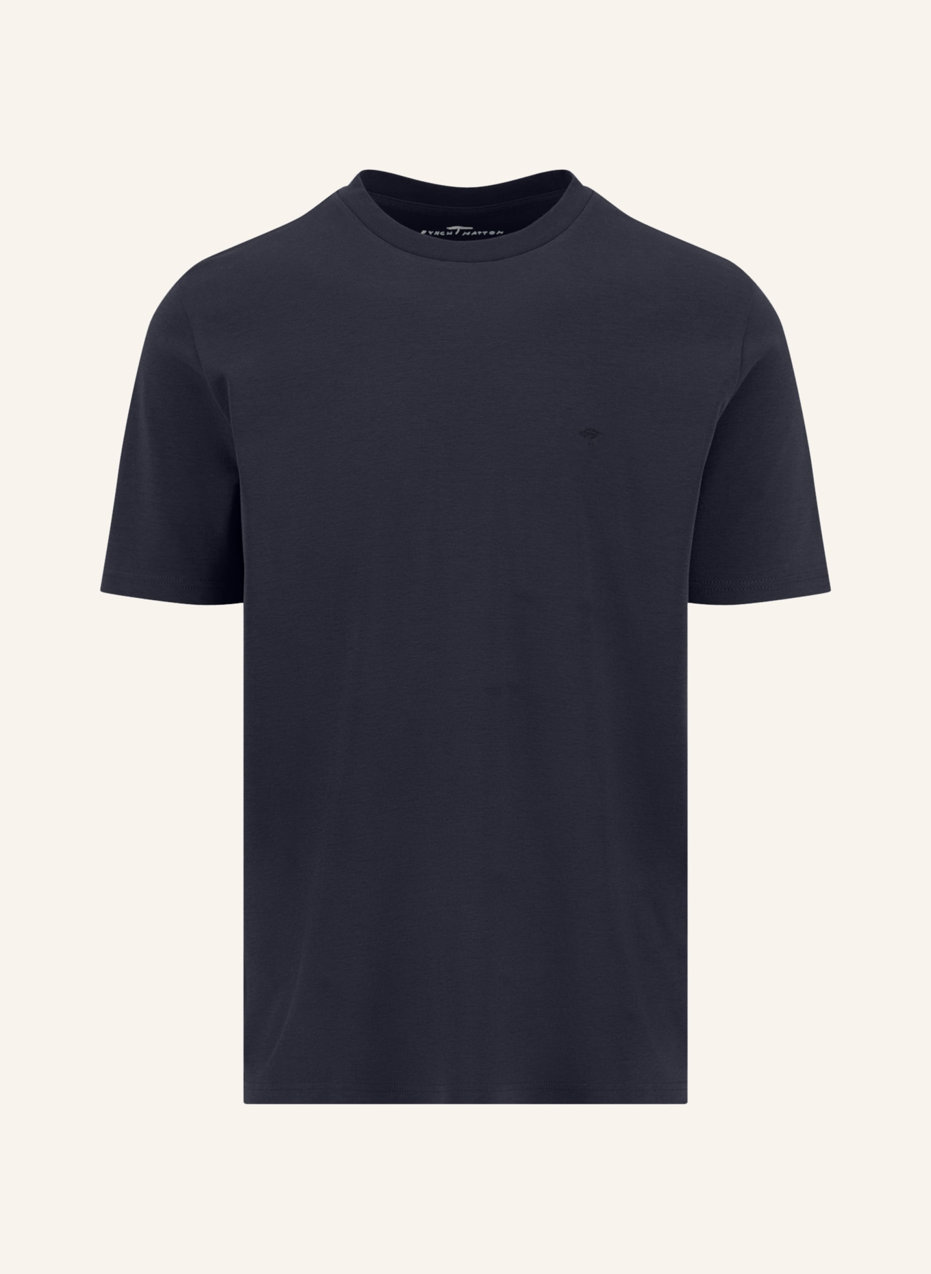 FYNCH-HATTON T-shirt: BLEU FONCÉ
