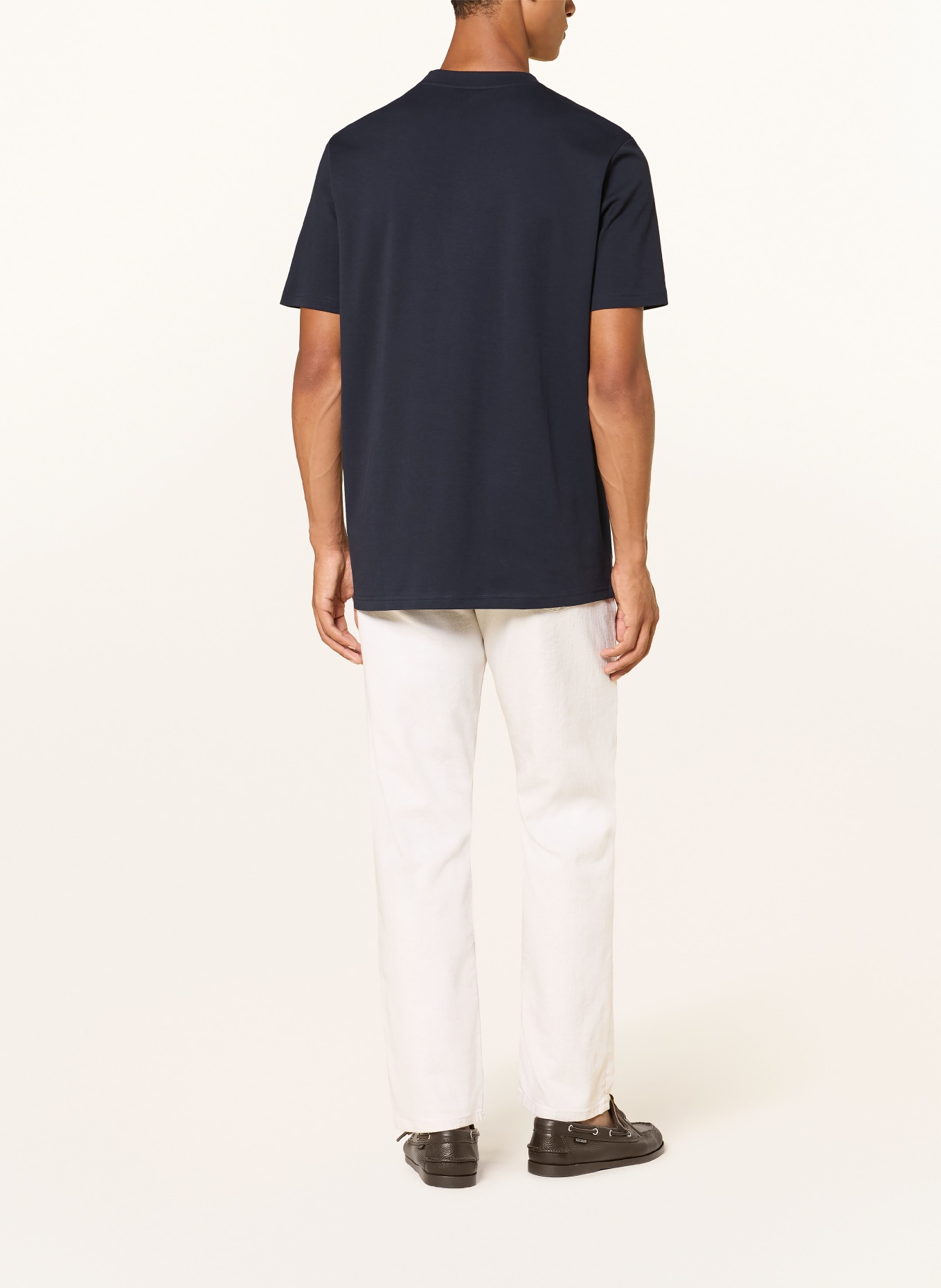 FYNCH-HATTON T-shirt: BLEU FONCÉ